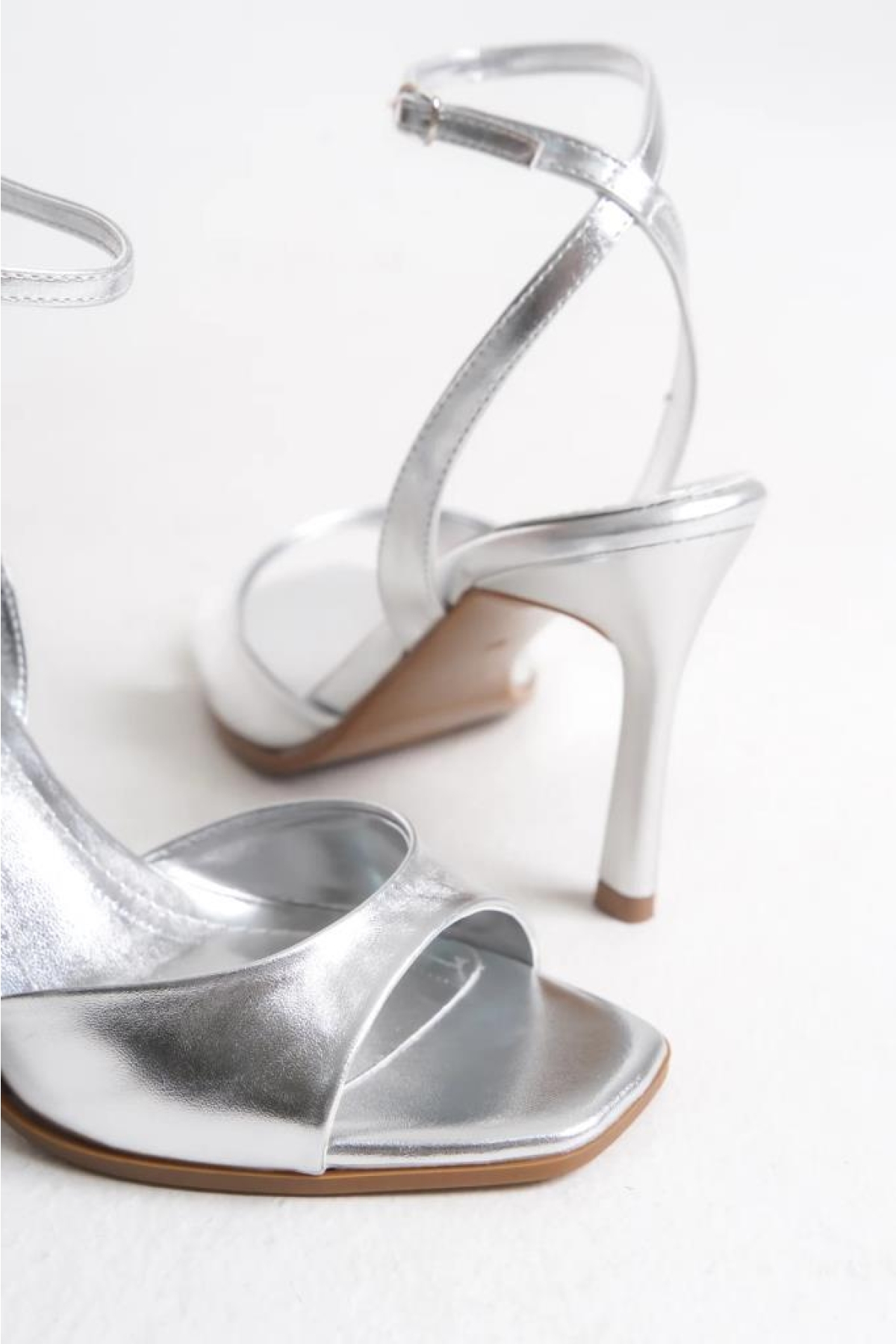 Ony 03329 Kadın Topuklu Sandalet - Görsel 4