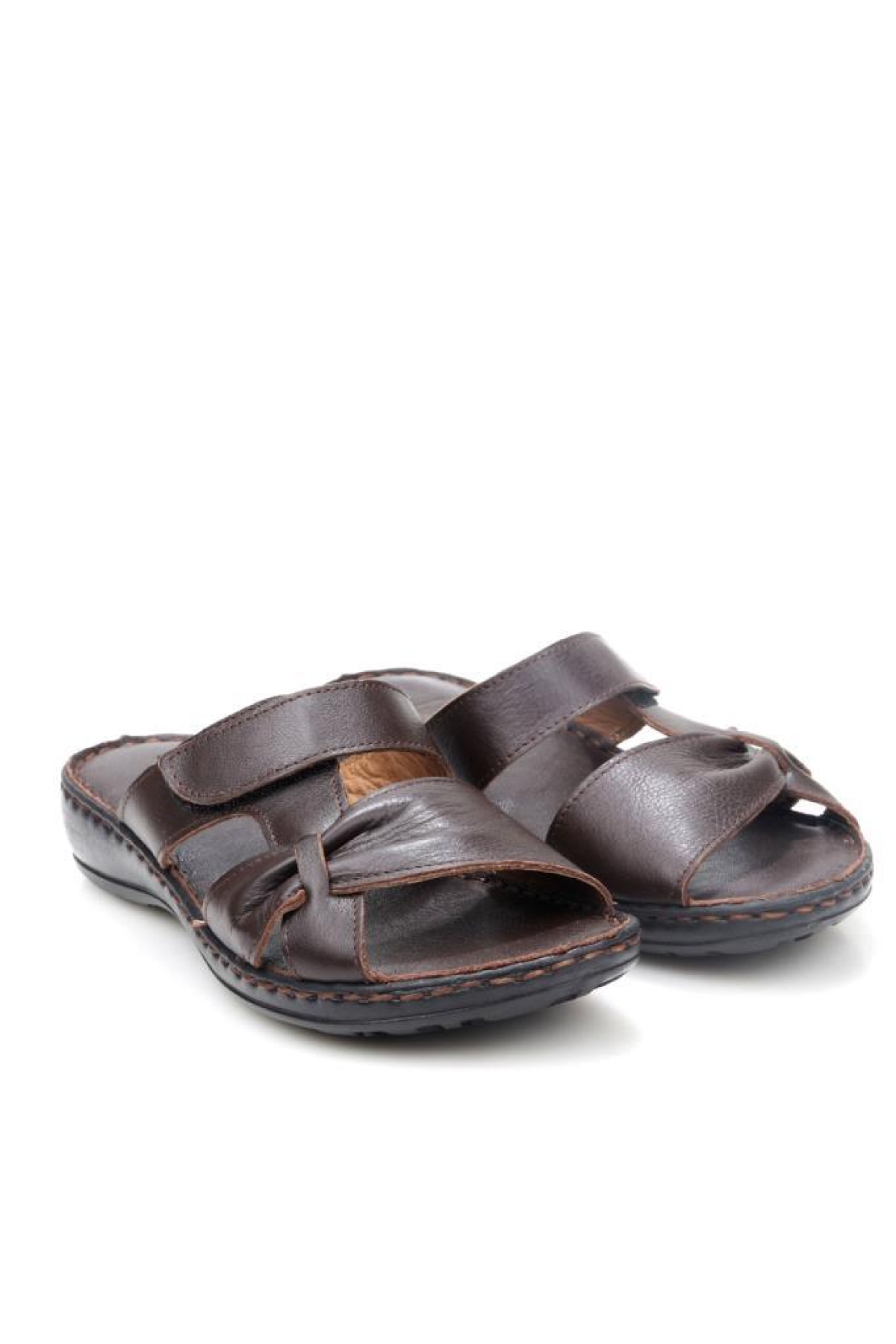 Ldr 03350 Kadın Ortopedik Kadın Deri Terlik - Görsel 3