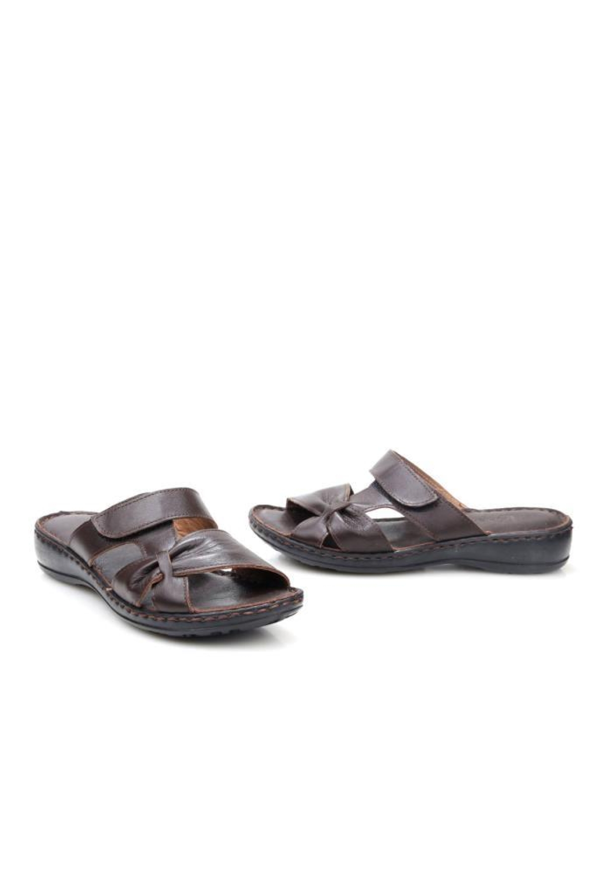 Ldr 03350 Kadın Ortopedik Kadın Deri Terlik - Görsel 4