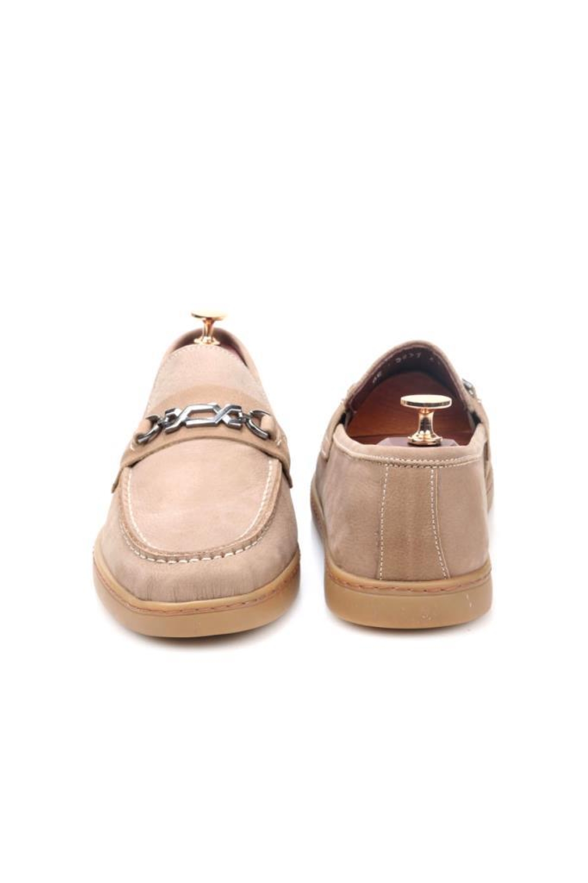 Pisagor Ps-33090 Erkek Hakiki Deri Bağcıksız Günlük Babet Ayakkabı - Görsel 7