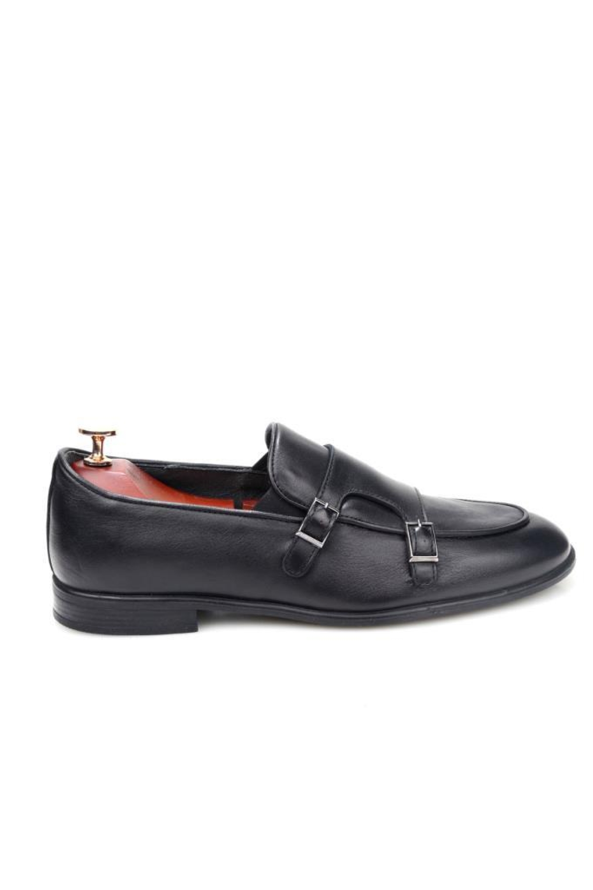 Pisagor Ps-33150 Erkek Çift Tokalı Hakiki Deri Günlük Ayakkabı - Görsel 2