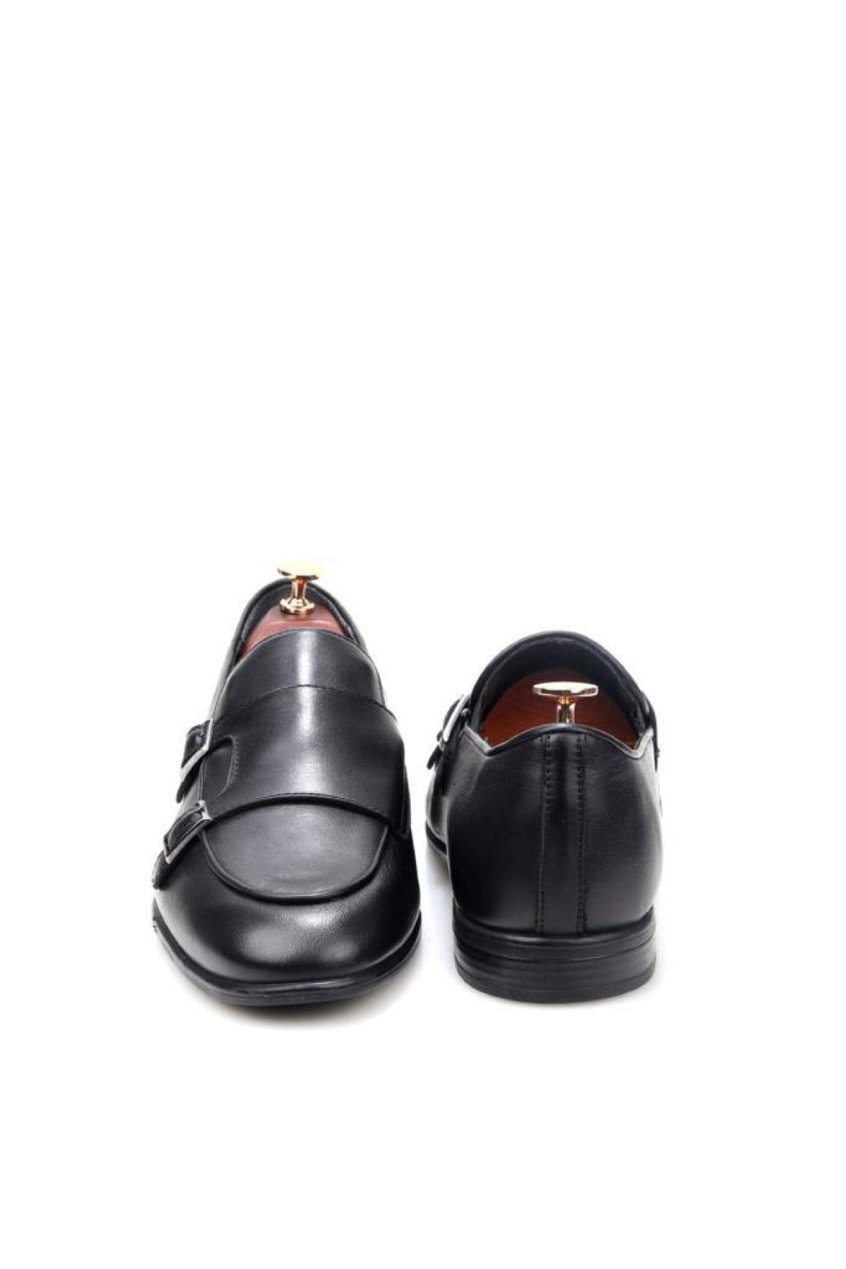 Pisagor Ps-33150 Erkek Çift Tokalı Hakiki Deri Günlük Ayakkabı - Görsel 7