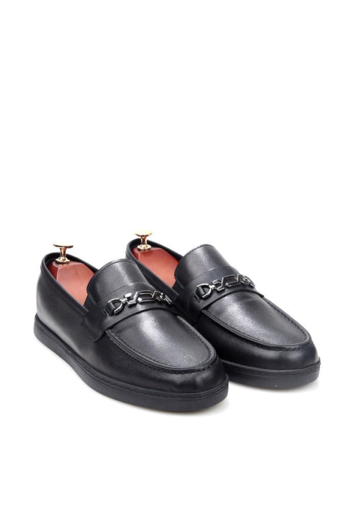 Pisagor Ps-33090 Erkek Hakiki Deri Bağcıksız Günlük Babet Ayakkabı - Görsel 3