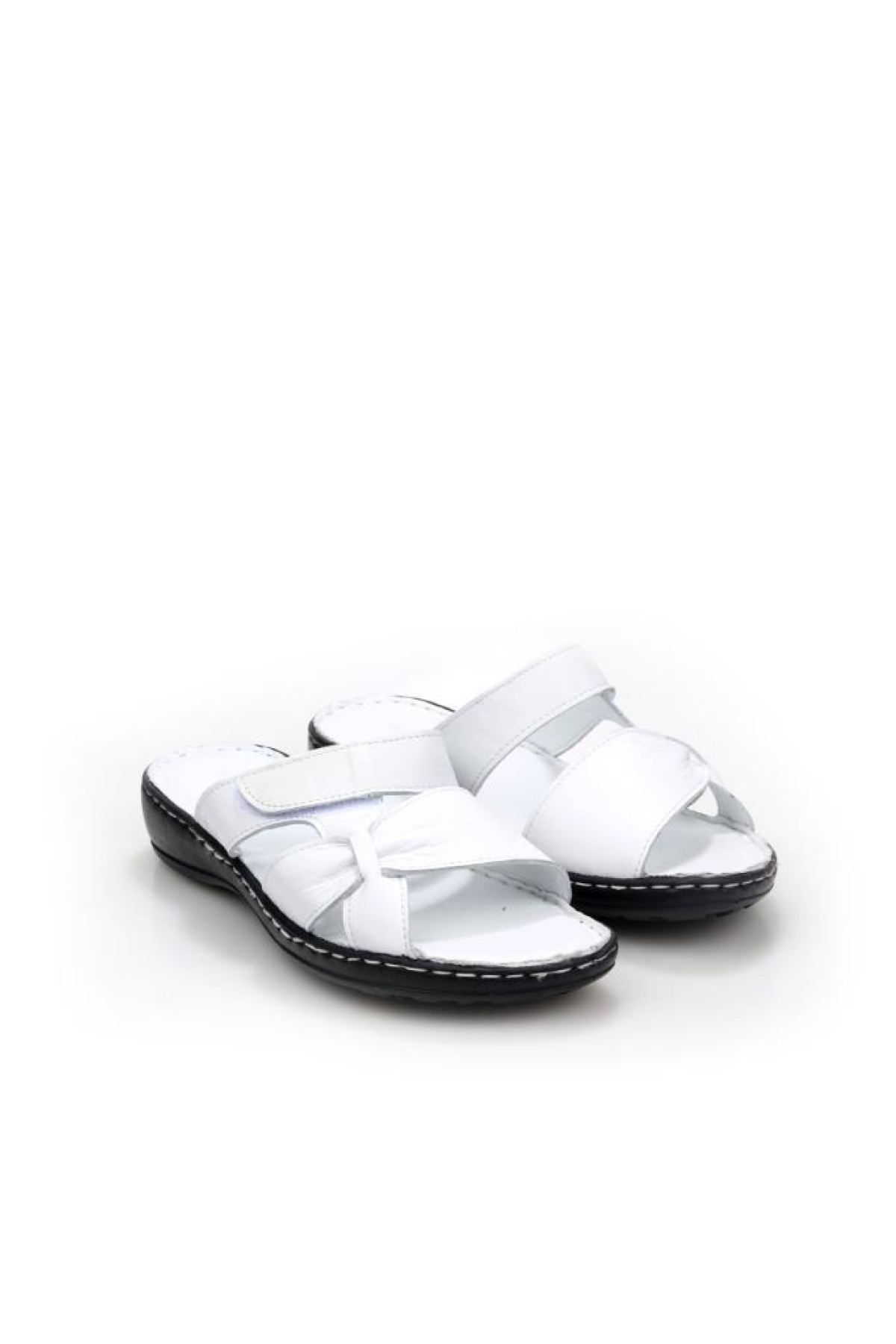 Ldr 03350 Kadın Ortopedik Kadın Deri Terlik - Görsel 4