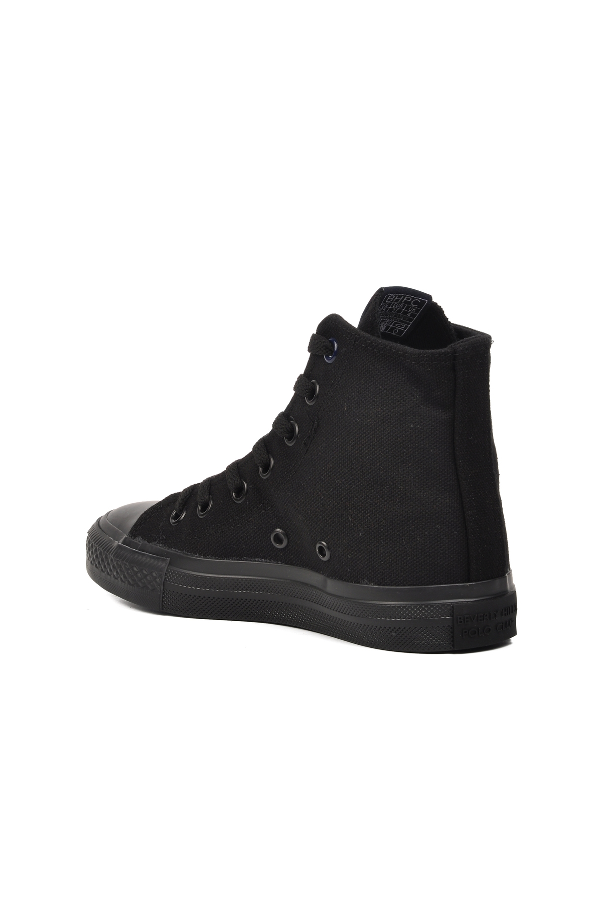 Siyah Unisex Hi Sneaker - Görsel 5