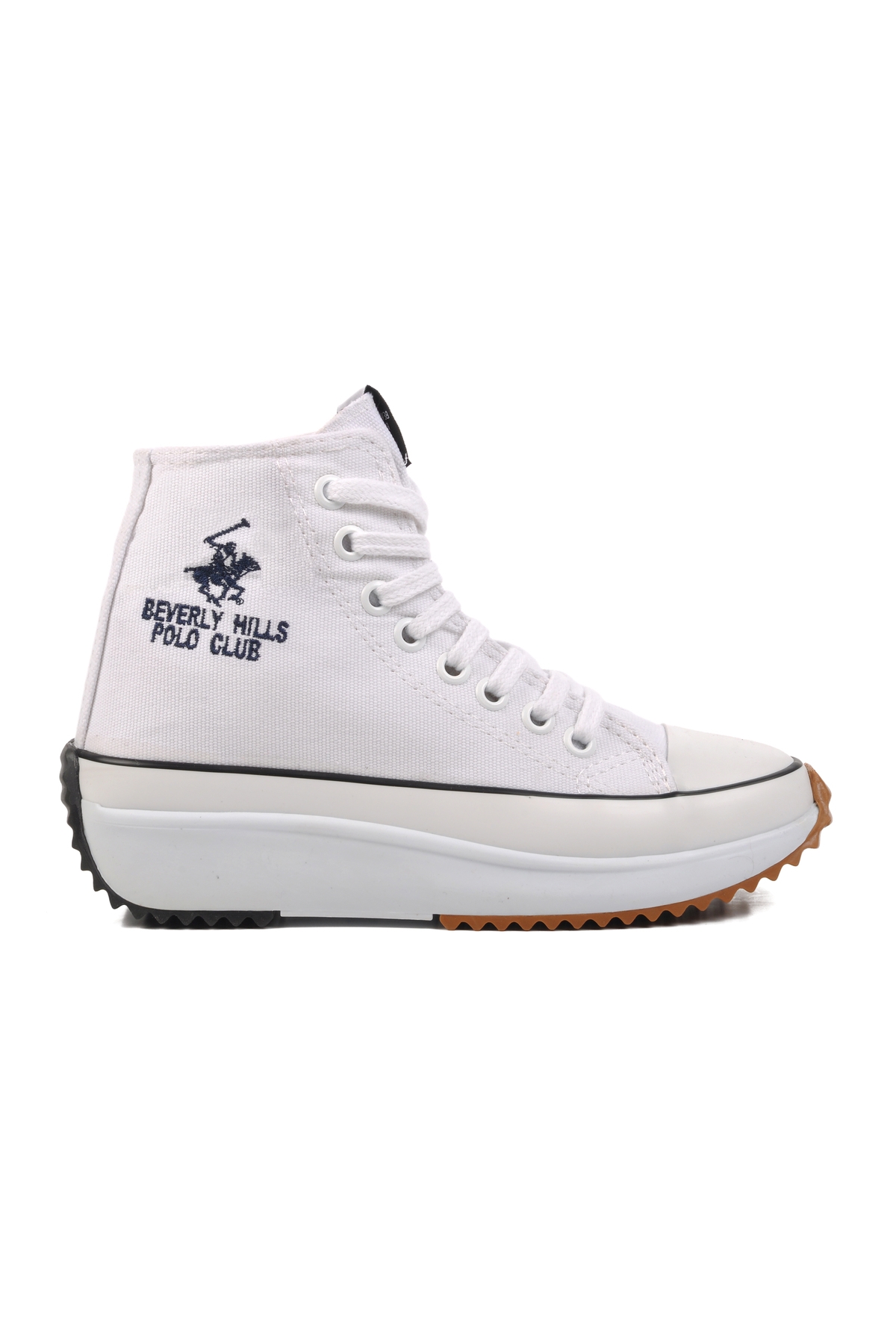 Beyaz Unisex Hi Sneaker - Görsel 2