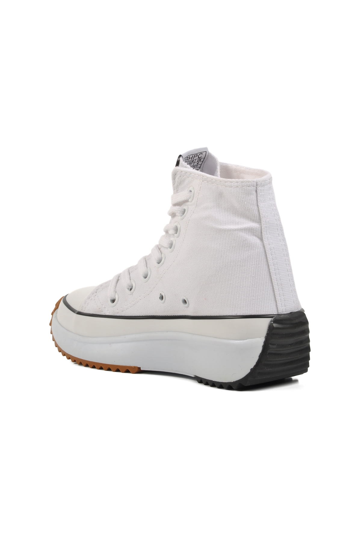 Beyaz Unisex Hi Sneaker - Görsel 5