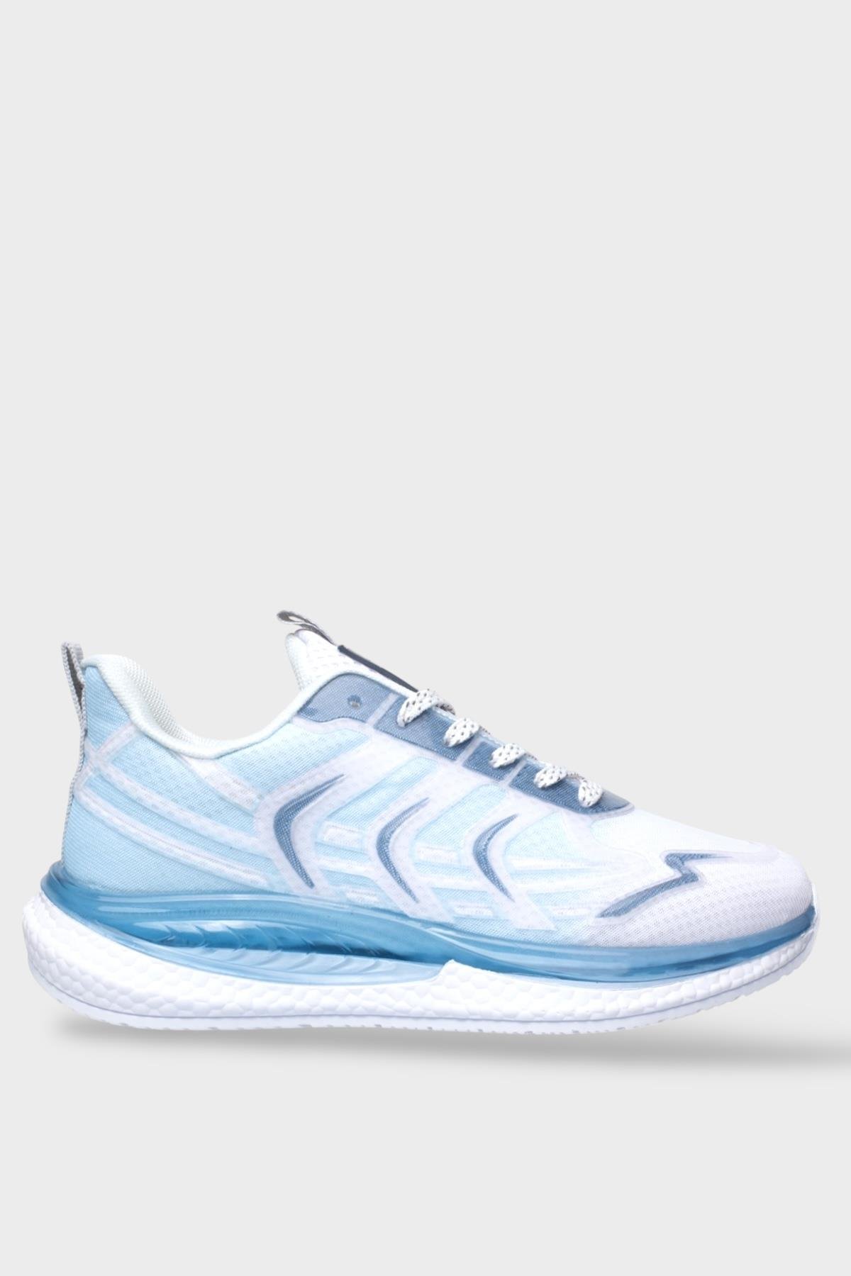 Erkek Günlük Koşu Yürüyüş Spor Ayakkabı MAVİ - BEYAZ - Görsel 2