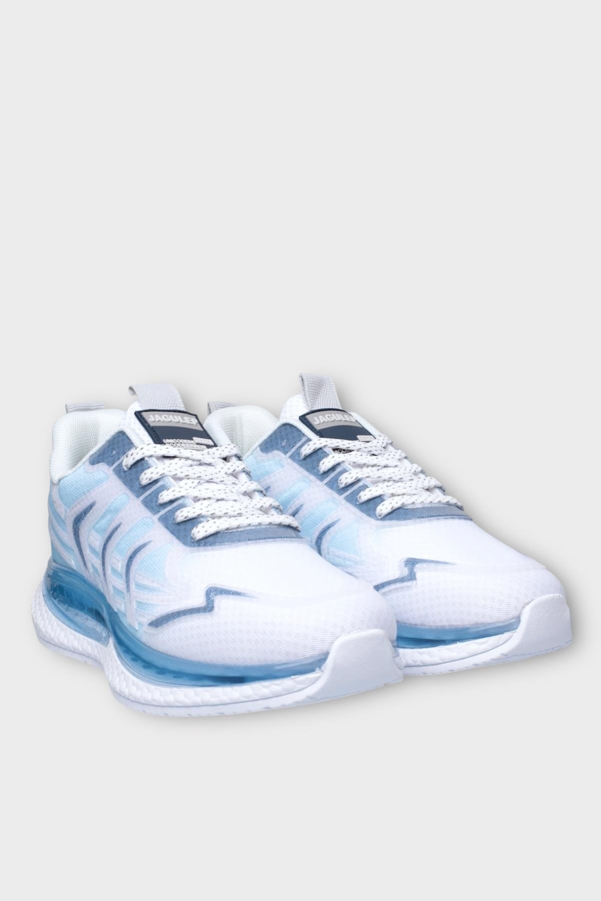 Erkek Günlük Koşu Yürüyüş Spor Ayakkabı MAVİ - BEYAZ - Görsel 4