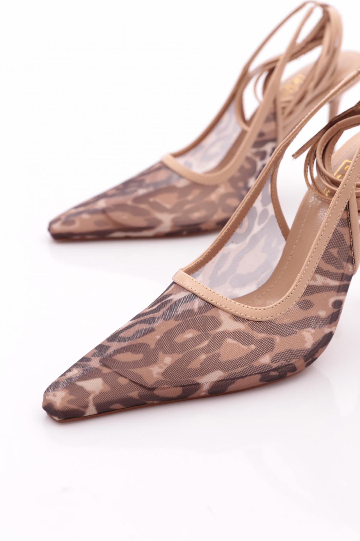 1122 Kadin Sivri Burun Topuklu Ayakkabi - Görsel 5
