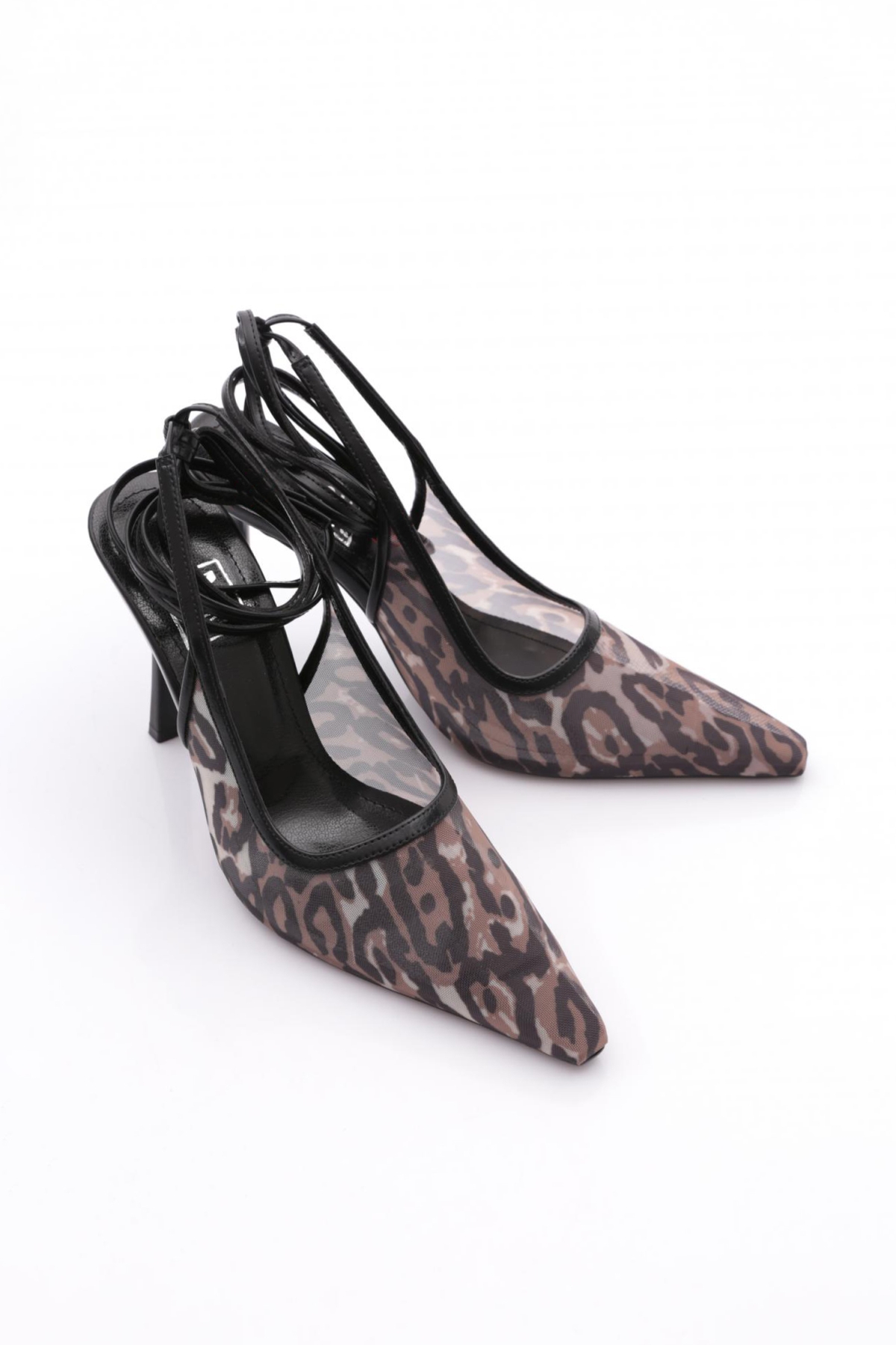1122 Kadin Sivri Burun Topuklu Ayakkabi - Görsel 3
