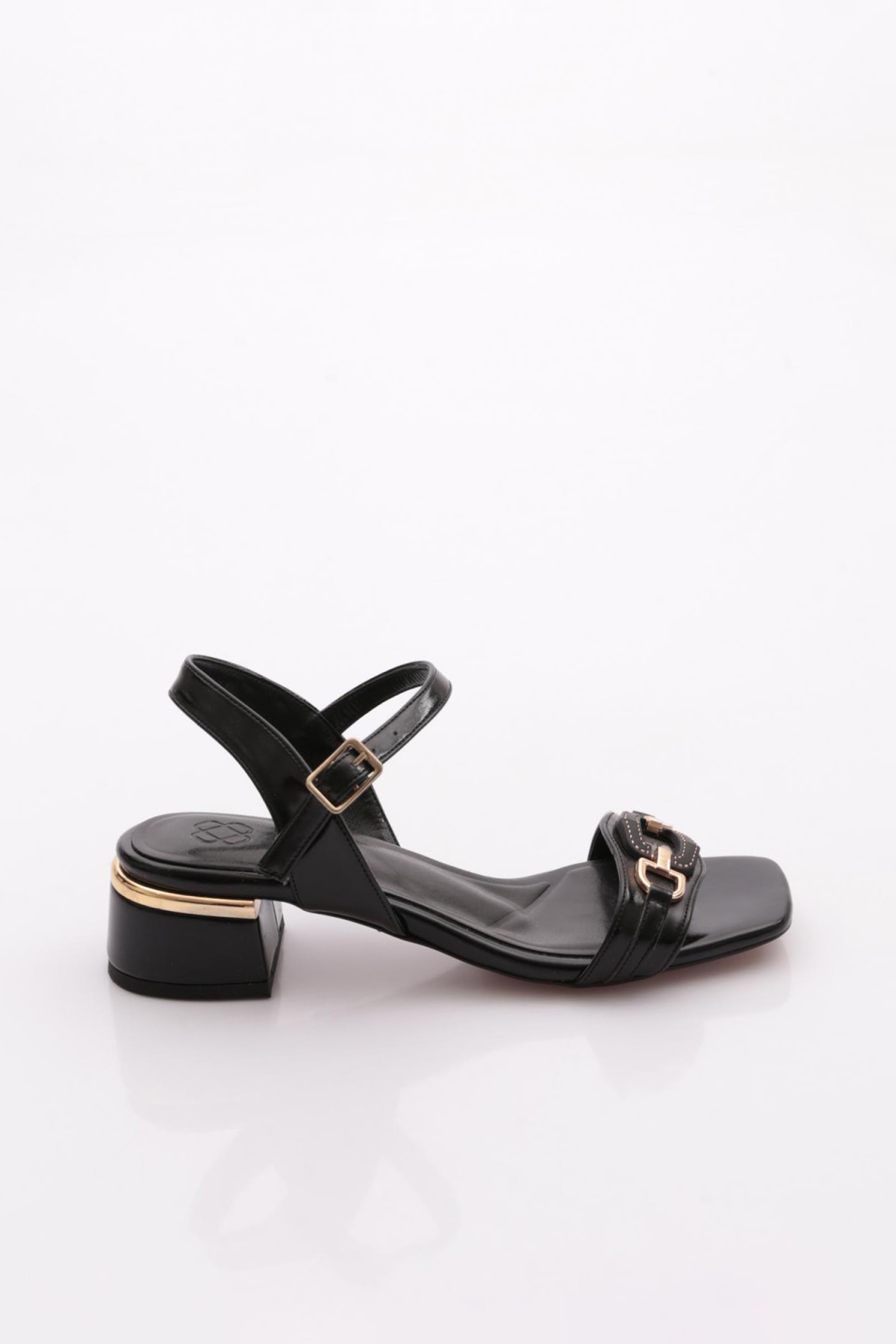 105 Kadin Bilekten Bağlamali Kemerli Sandalet - Görsel 2