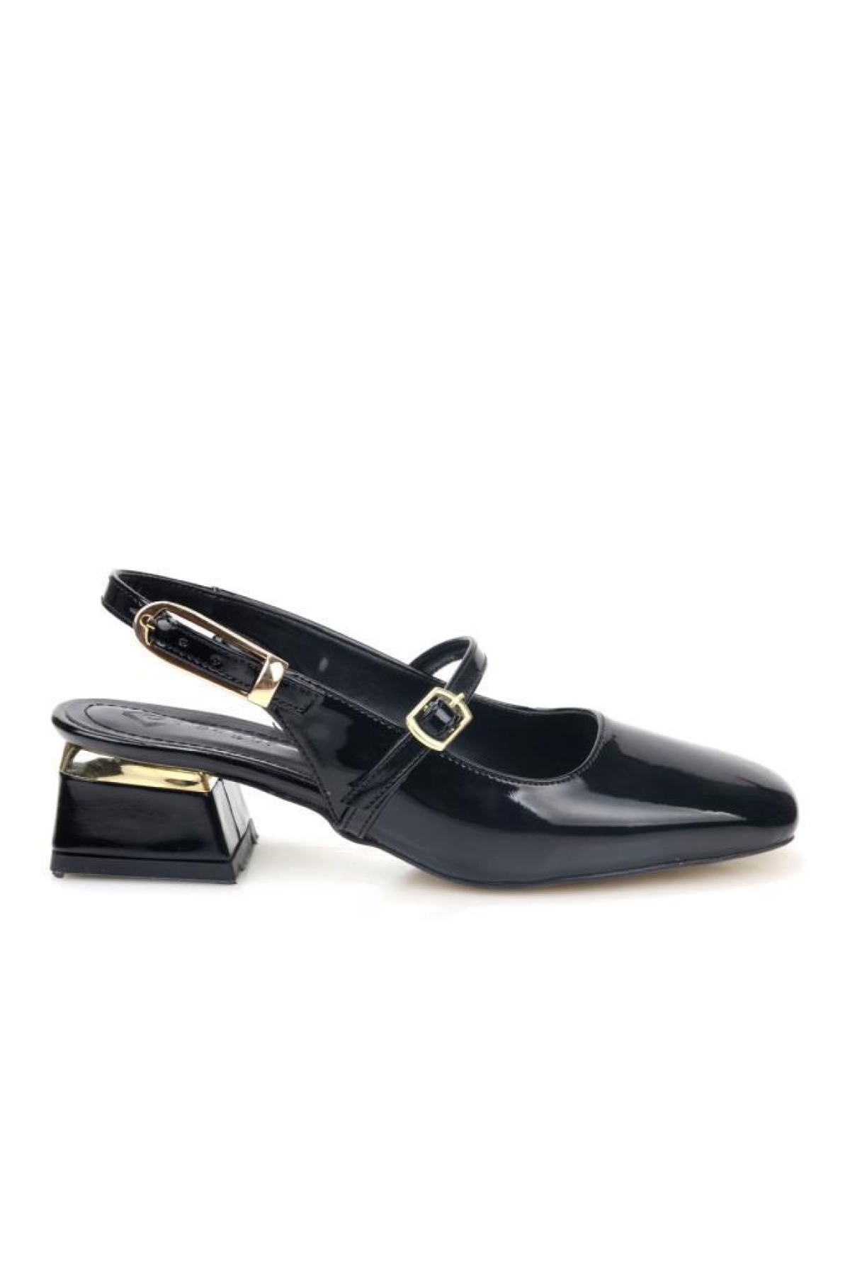 Pisagor Ps-33710 Arkası Açık Kadın Topuklu Ayakkabı - Görsel 2