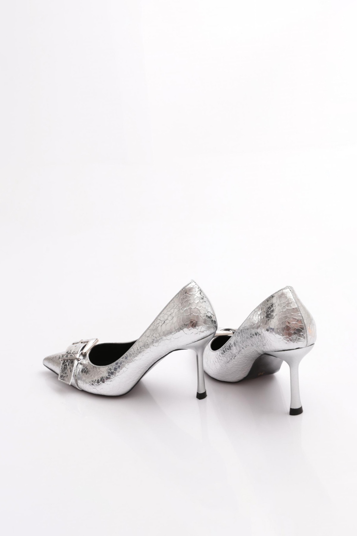 8005 Tokalı Topuklu Ayakkabı - Görsel 4