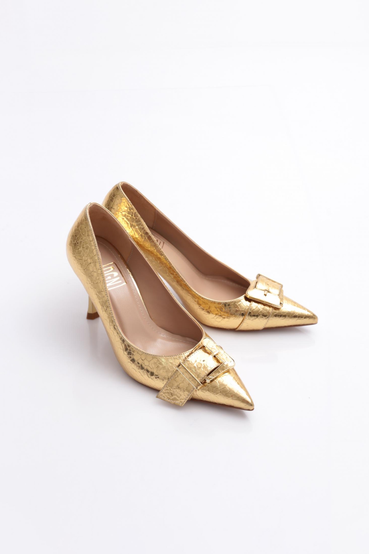 8005 Tokalı Topuklu Ayakkabı - Görsel 3