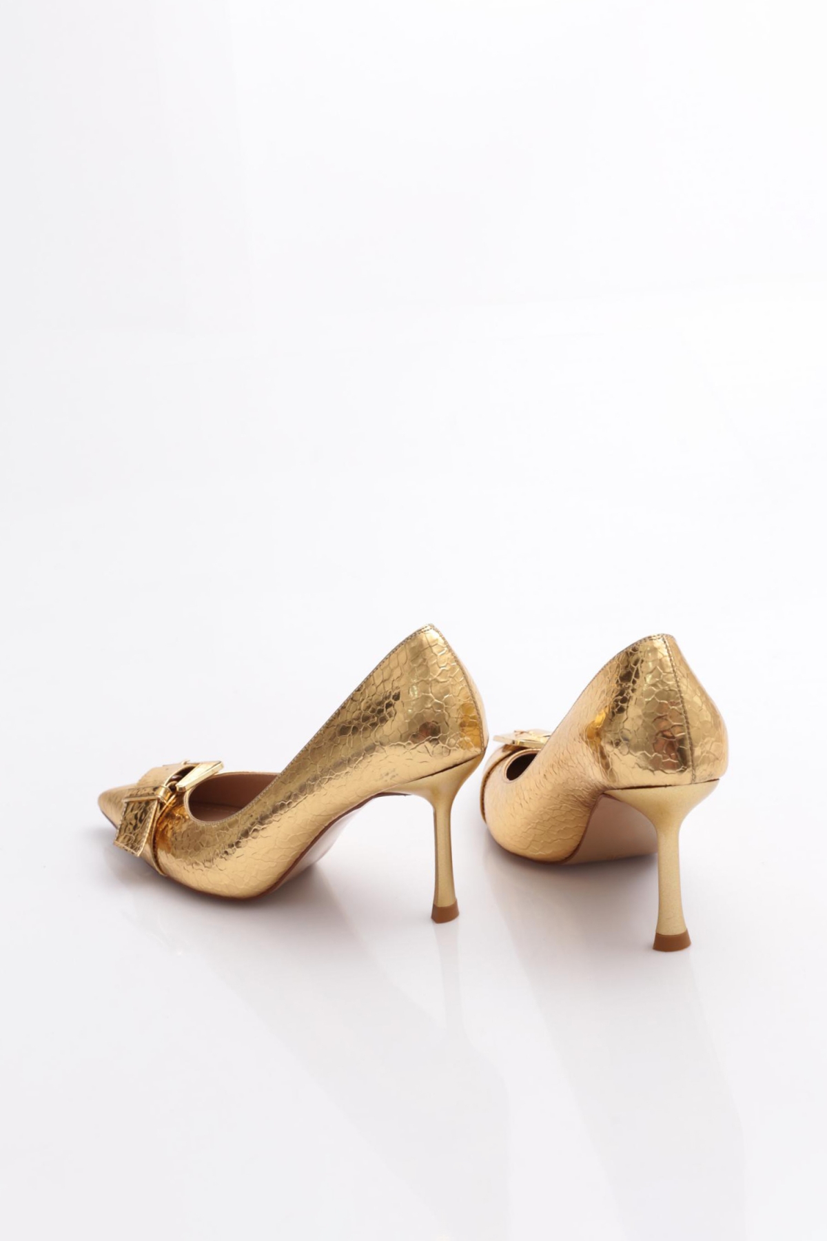 8005 Tokalı Topuklu Ayakkabı - Görsel 4