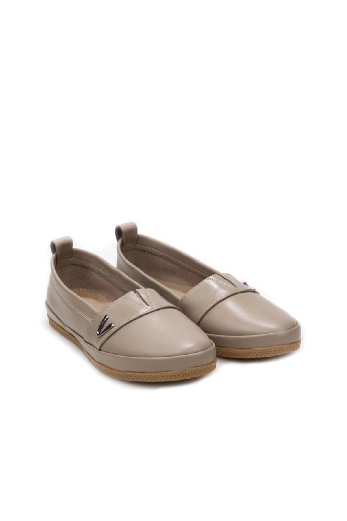 Pisagor Ps-32280 Ortopedik Kadın Günlük Deri Ayakkabı - Görsel 2