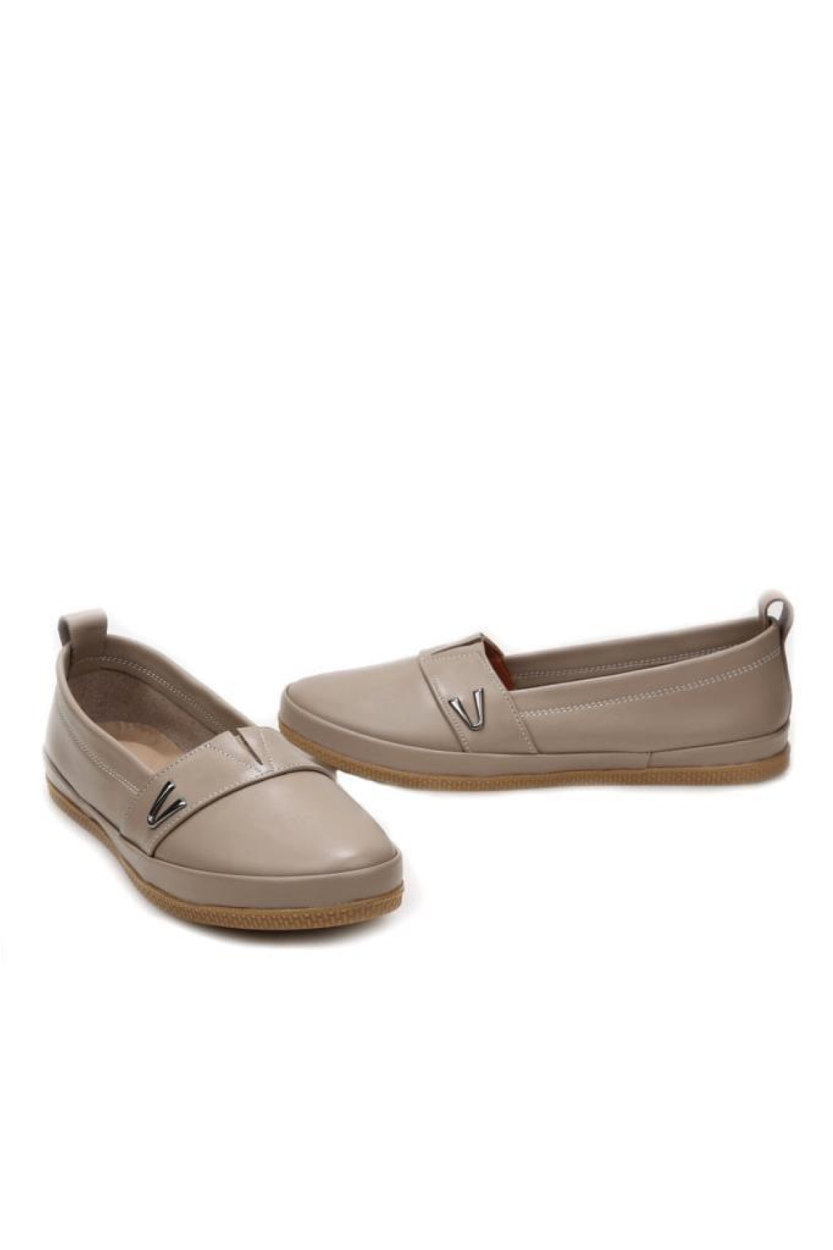 Pisagor Ps-32280 Ortopedik Kadın Günlük Deri Ayakkabı - Görsel 3