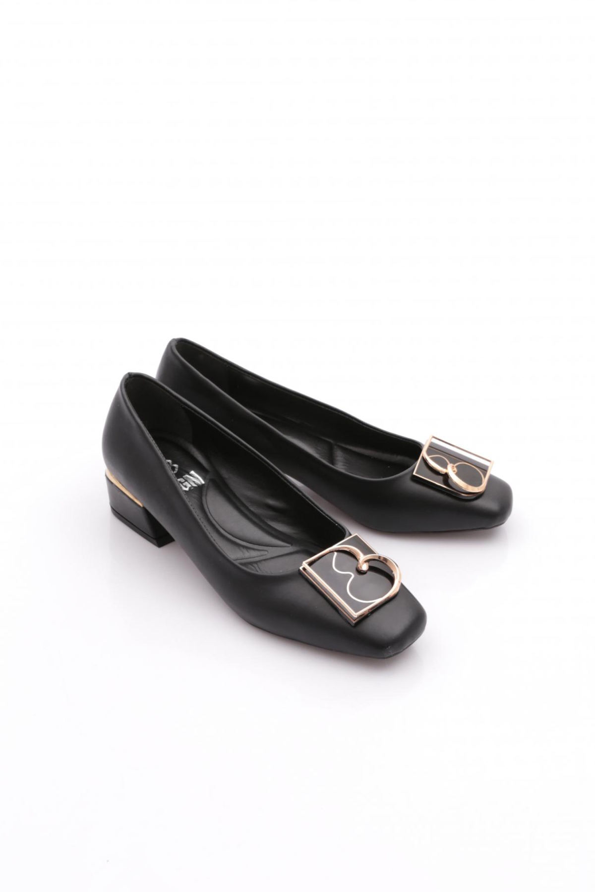 4874 Kadin Tokali Topuklu Ayakkabi - Görsel 3