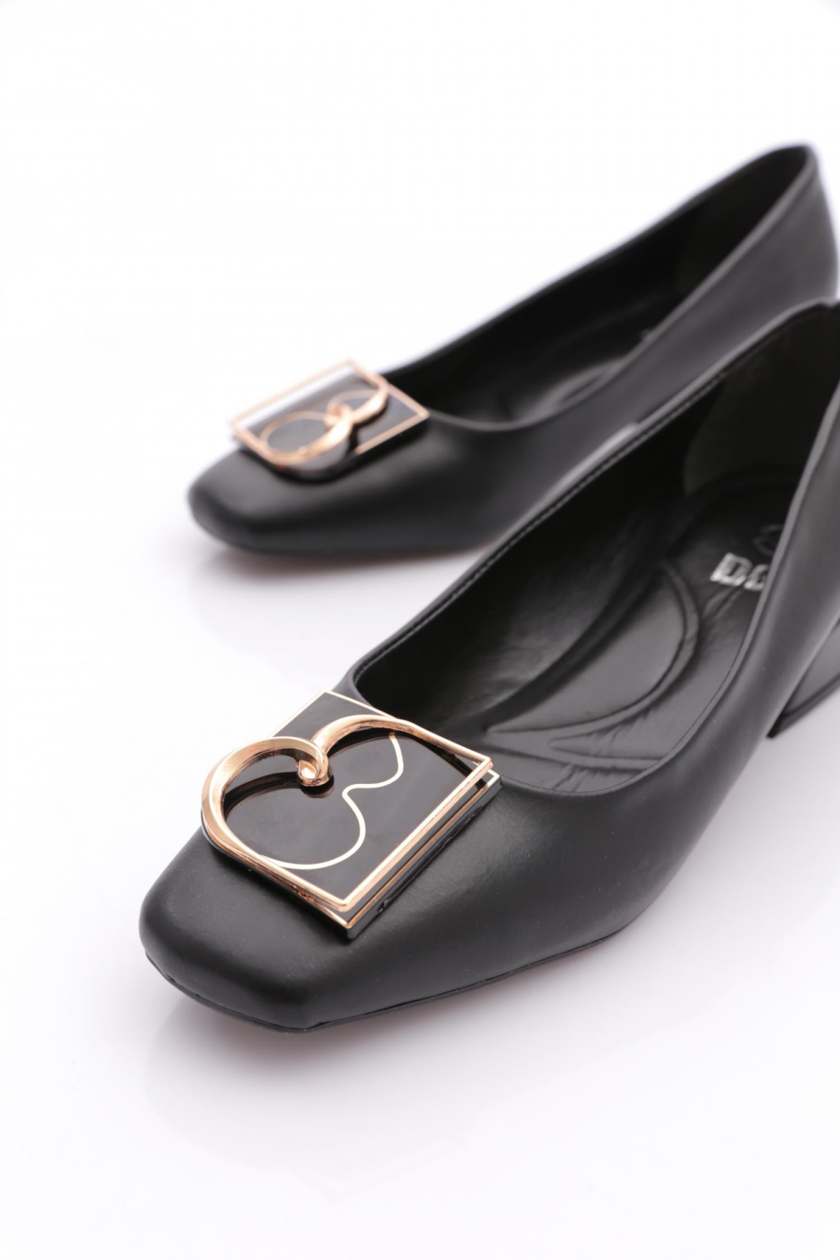 4874 Kadin Tokali Topuklu Ayakkabi - Görsel 5