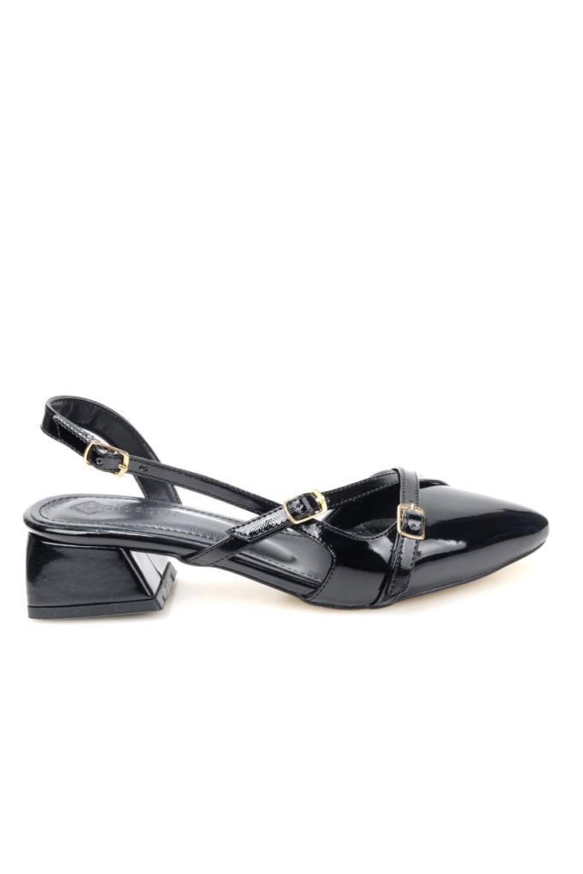 Pisagor Ps-33310 Kadın Klasik 3 Cm Topuklu Ayakkabı - Görsel 2