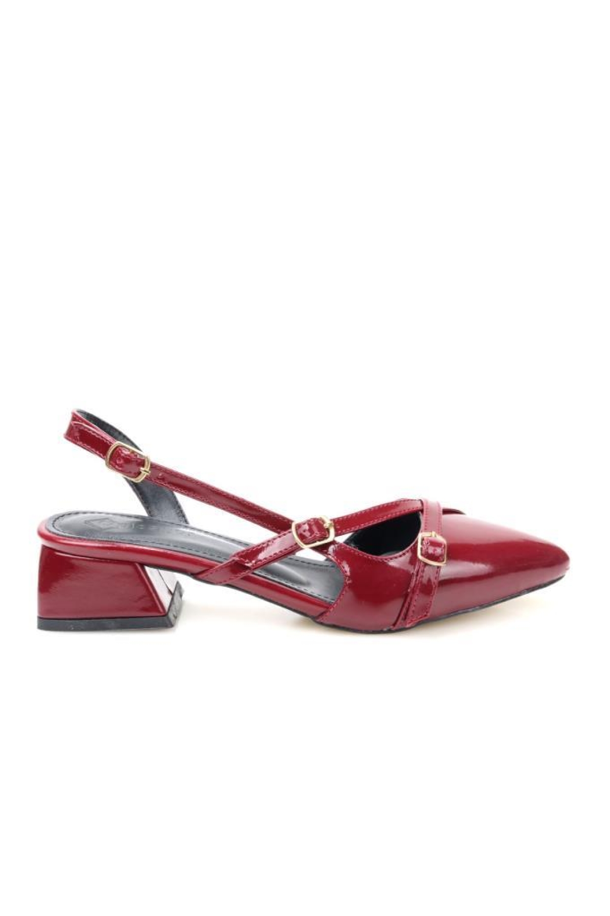 Pisagor Ps-33310 Kadın Klasik 3 Cm Topuklu Ayakkabı - Görsel 2