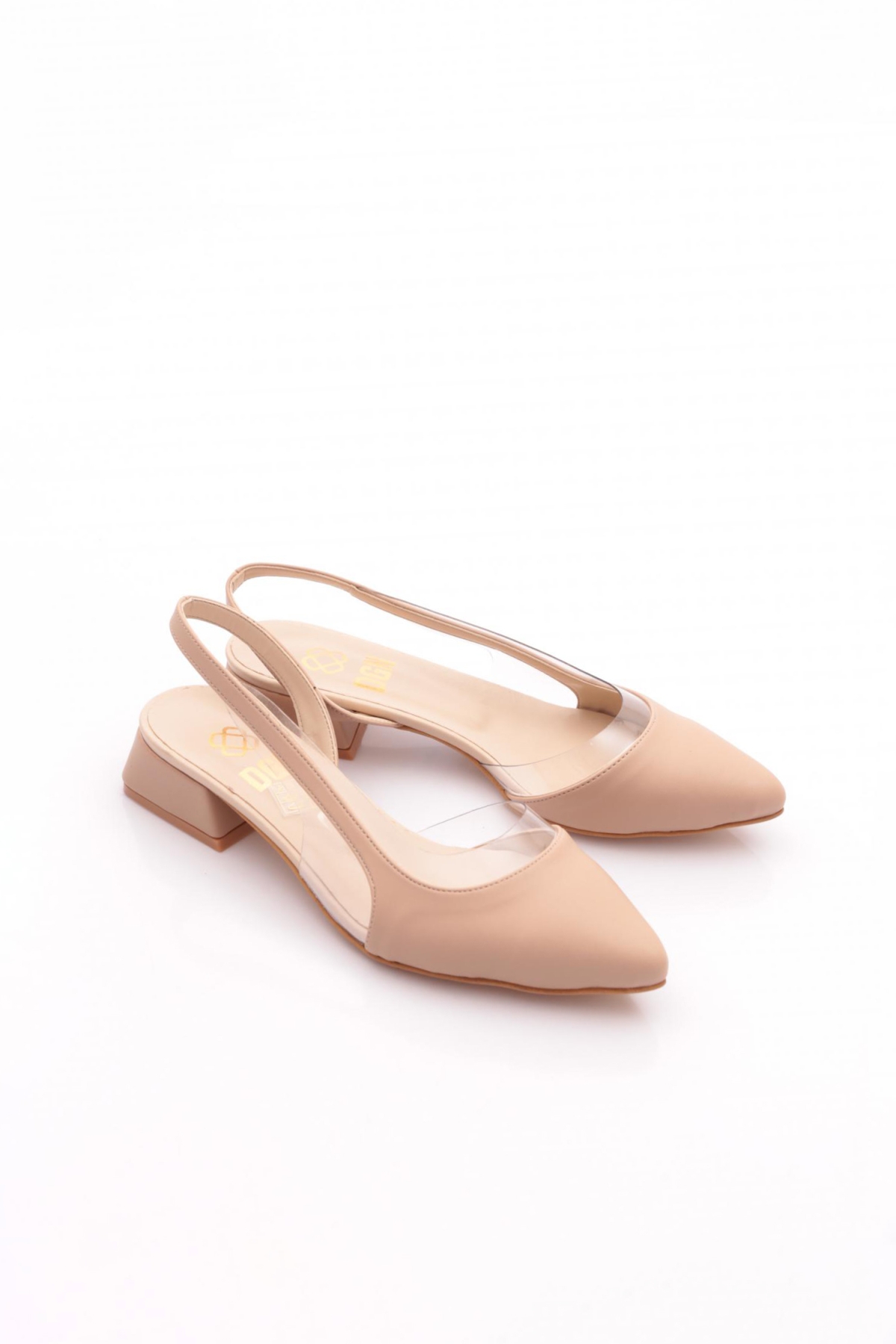 590 Kadin Kisa Topuklu Açik Ayakkabi - Görsel 3