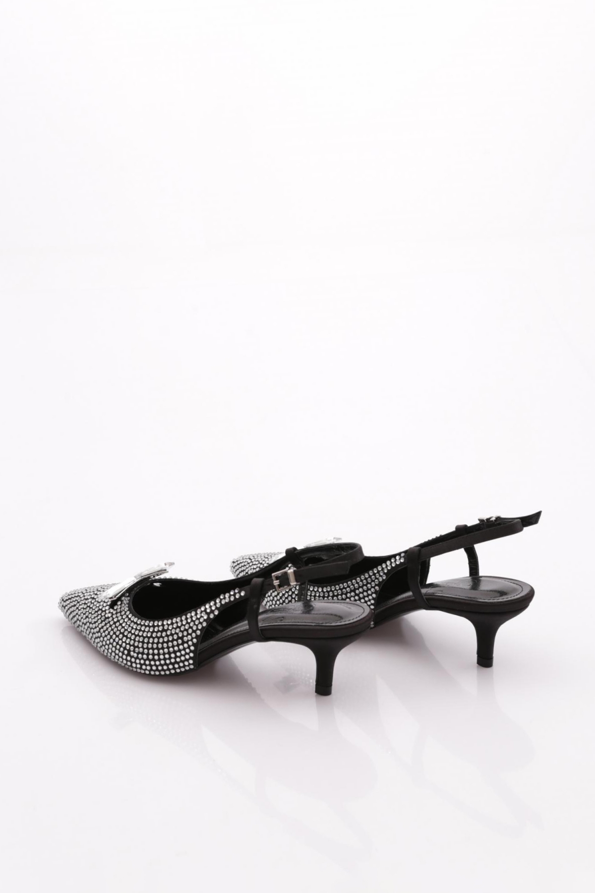 0708 Kadin Alçak Topuklu Ayakkabi - Görsel 4