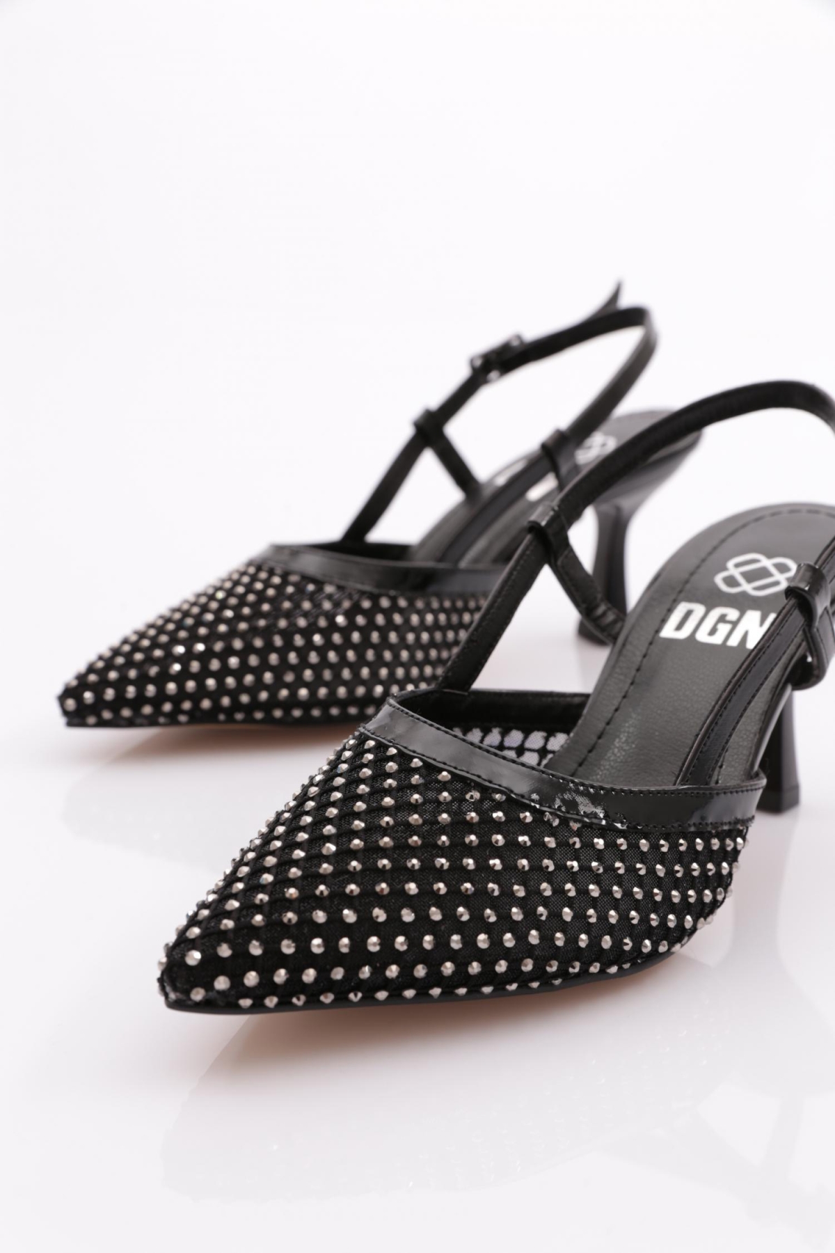 K267 Kadin Abiye Topuklu Ayakkabi - Görsel 5