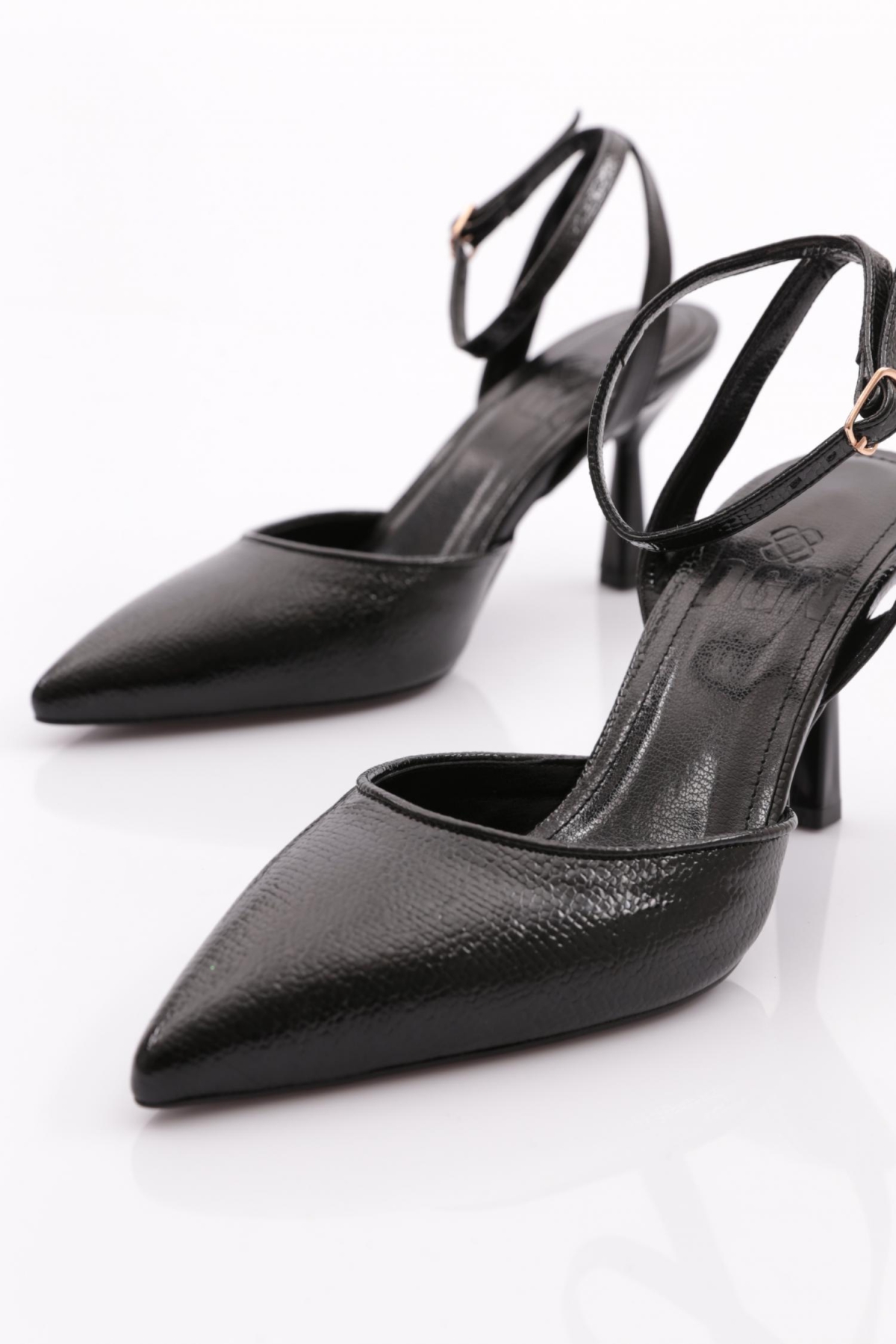 6082 Kadin Bilekten Bağlama Abiye Ayakkabi - Görsel 5