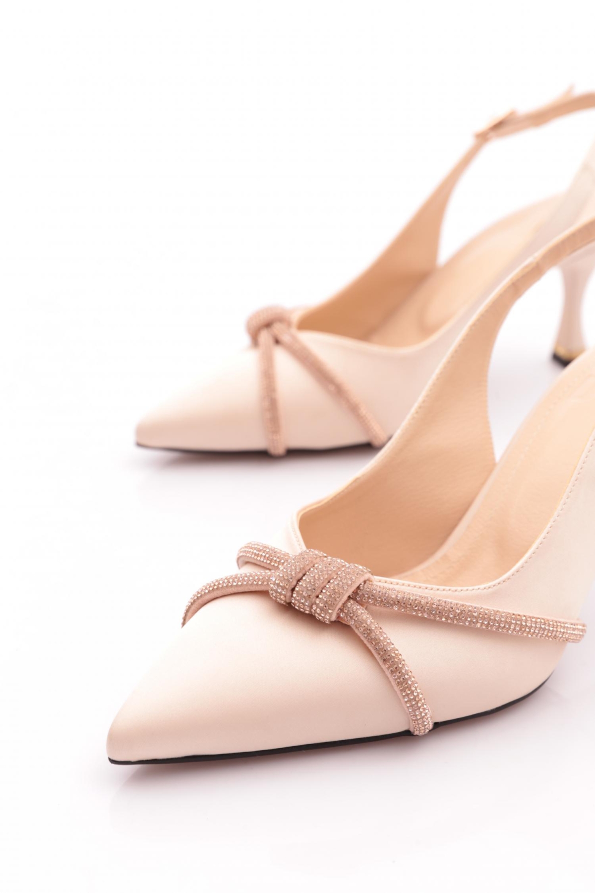 24205 Kadin Topuklu Abiye Ayakkabi - Görsel 5