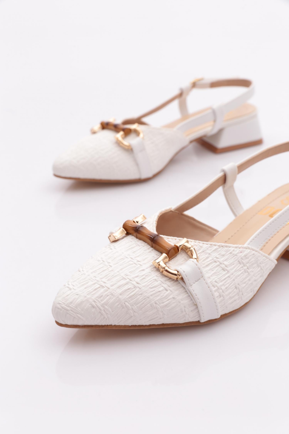 K599 Kadin Aksesuarli Babet - Görsel 5