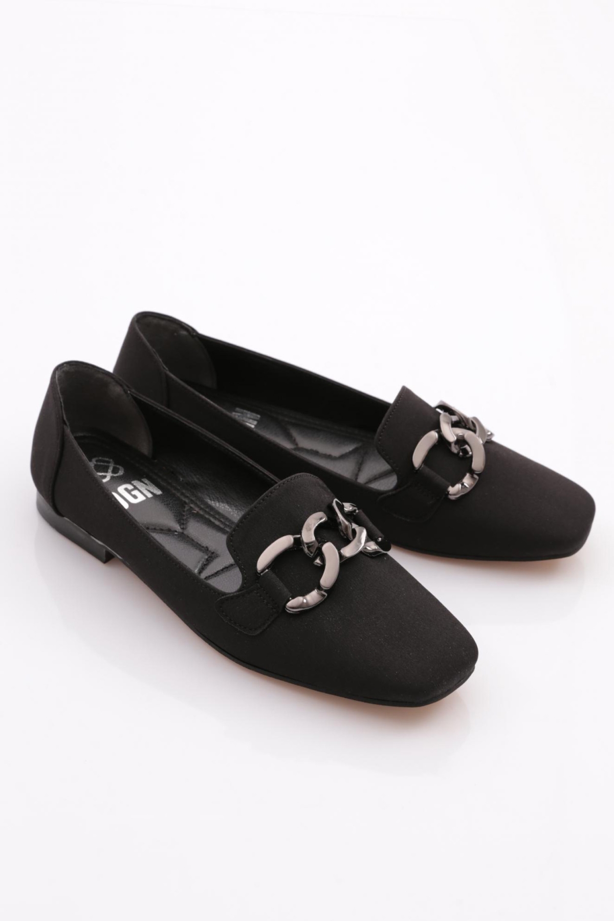 Y015 Kadin Düz Burun Babet - Görsel 3