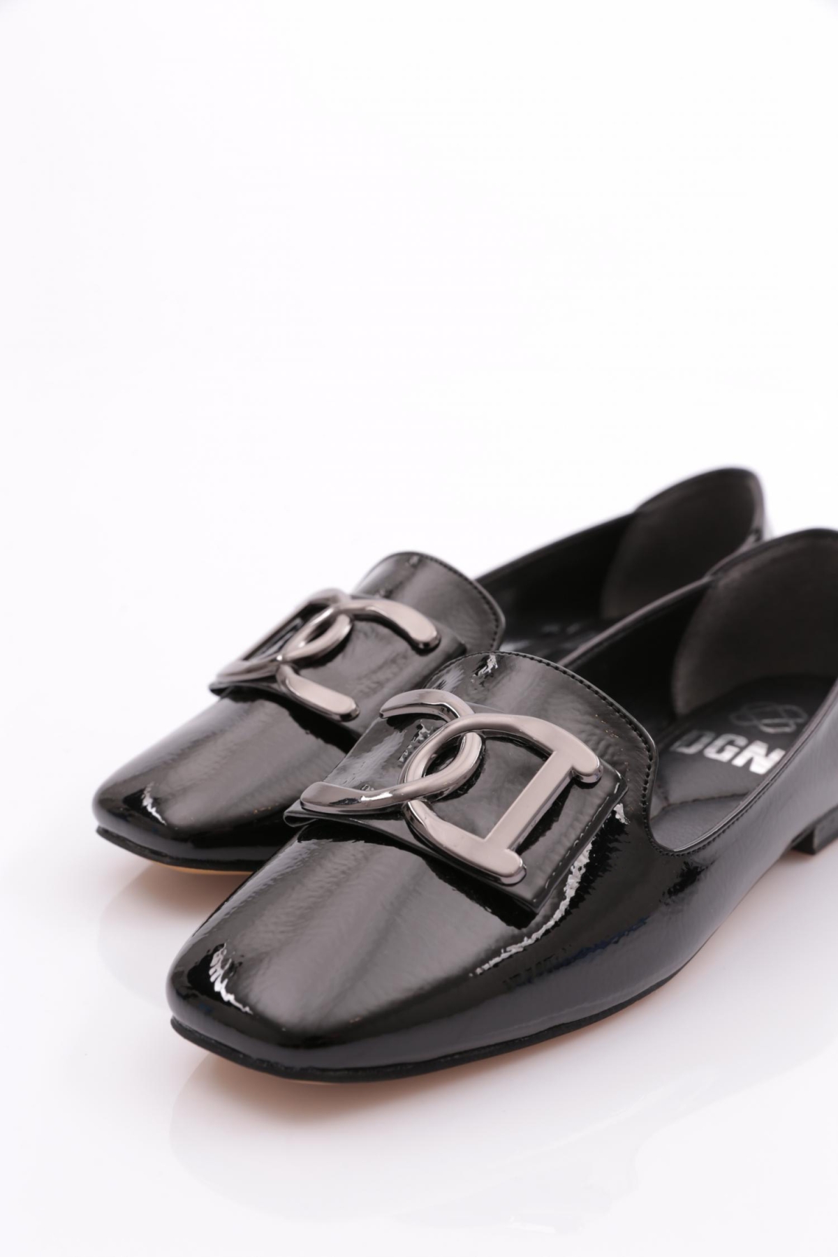 K064 Kadin Düz Burun Babet - Görsel 5