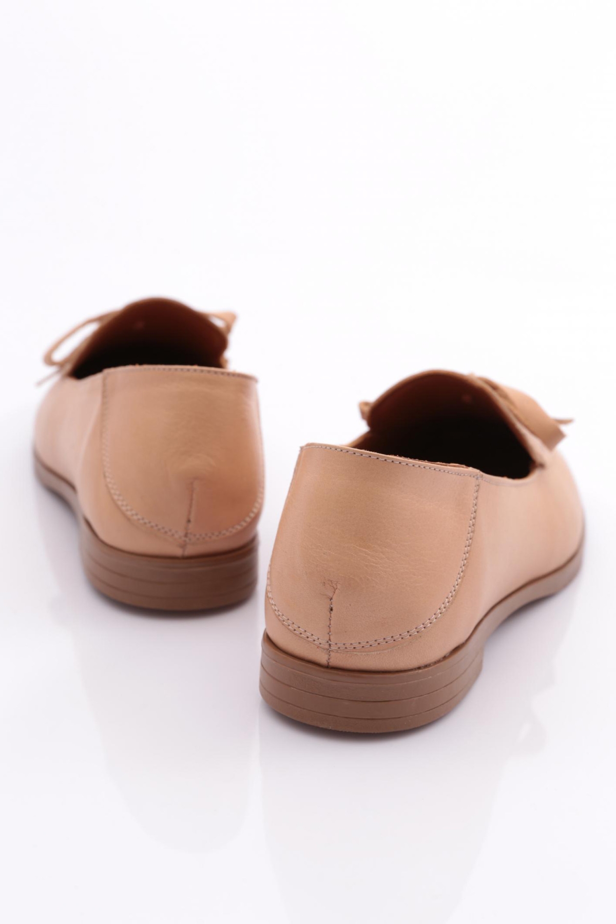 131 Kadin Bağcik Detayli Babet - Görsel 4