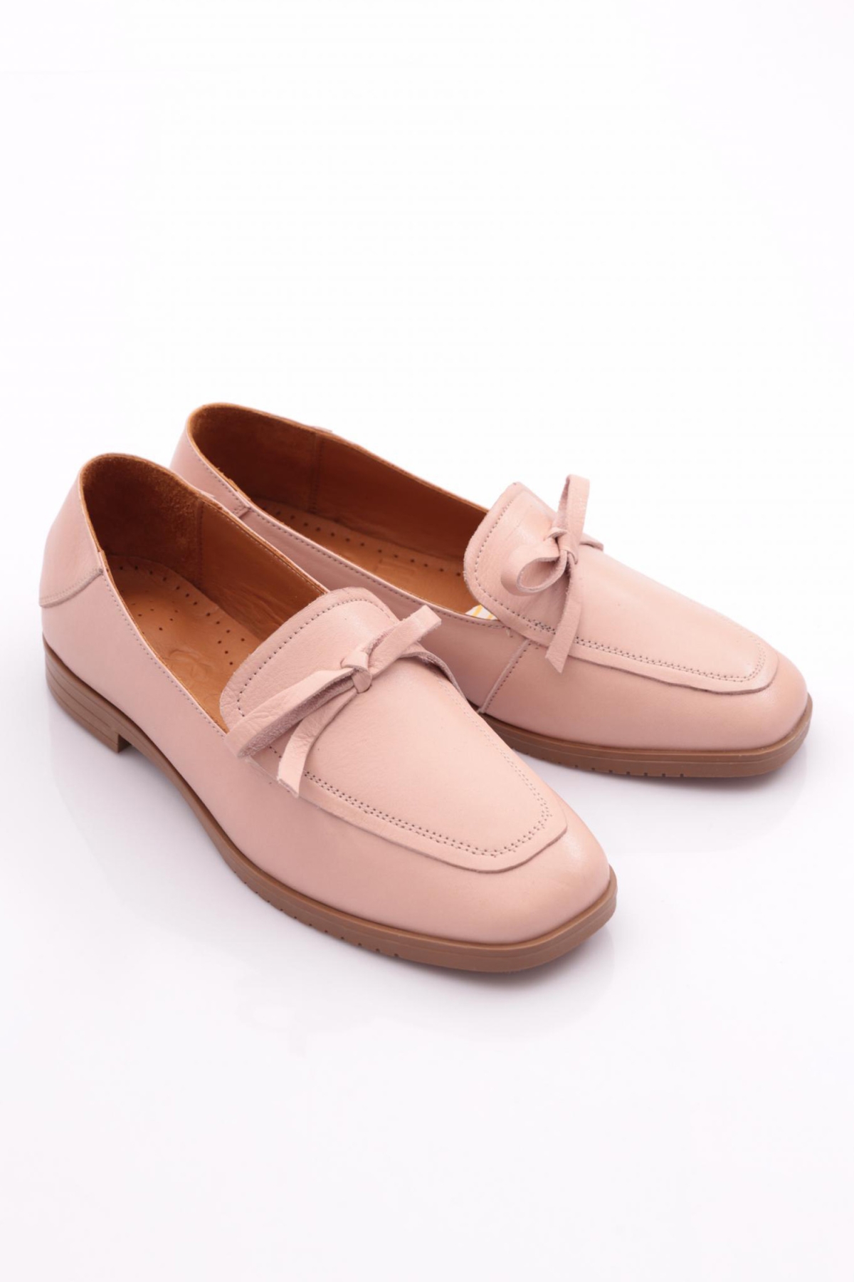 131 Kadin Bağcik Detayli Babet - Görsel 3