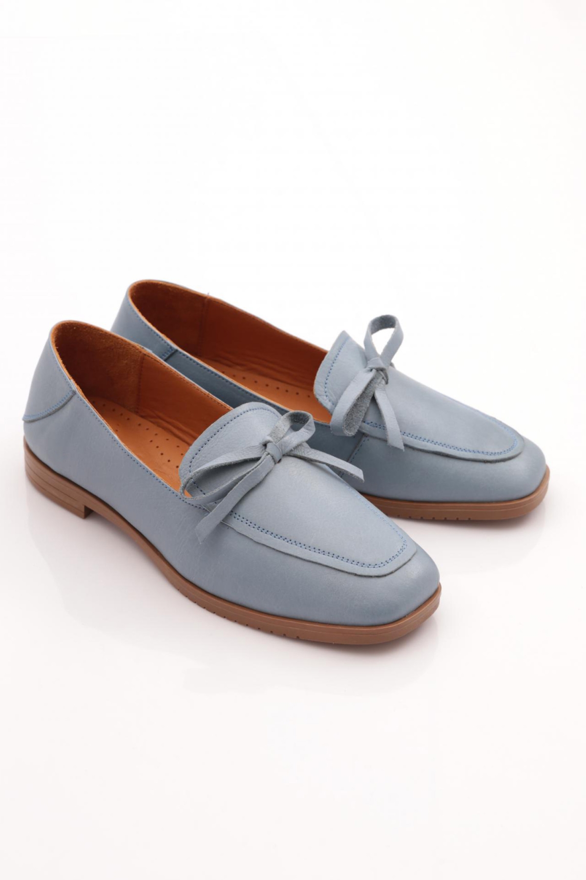 131 Kadin Bağcik Detayli Babet - Görsel 3