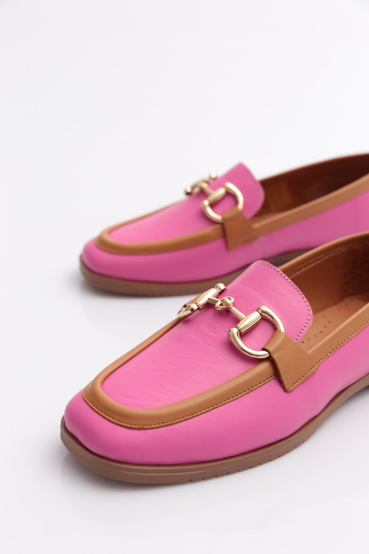 07-1 Kadin Aksesuarli Loafer Ayakkabi - Görsel 5