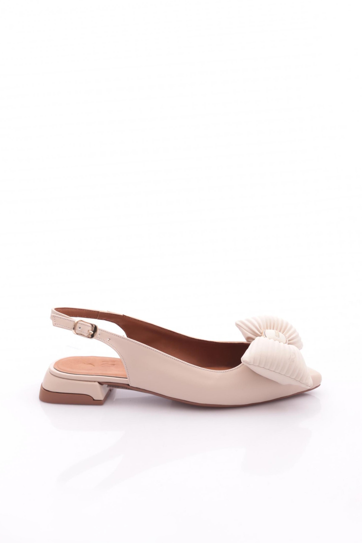 2888-1 Kadin Fiyonk Detayli Babet - Görsel 2