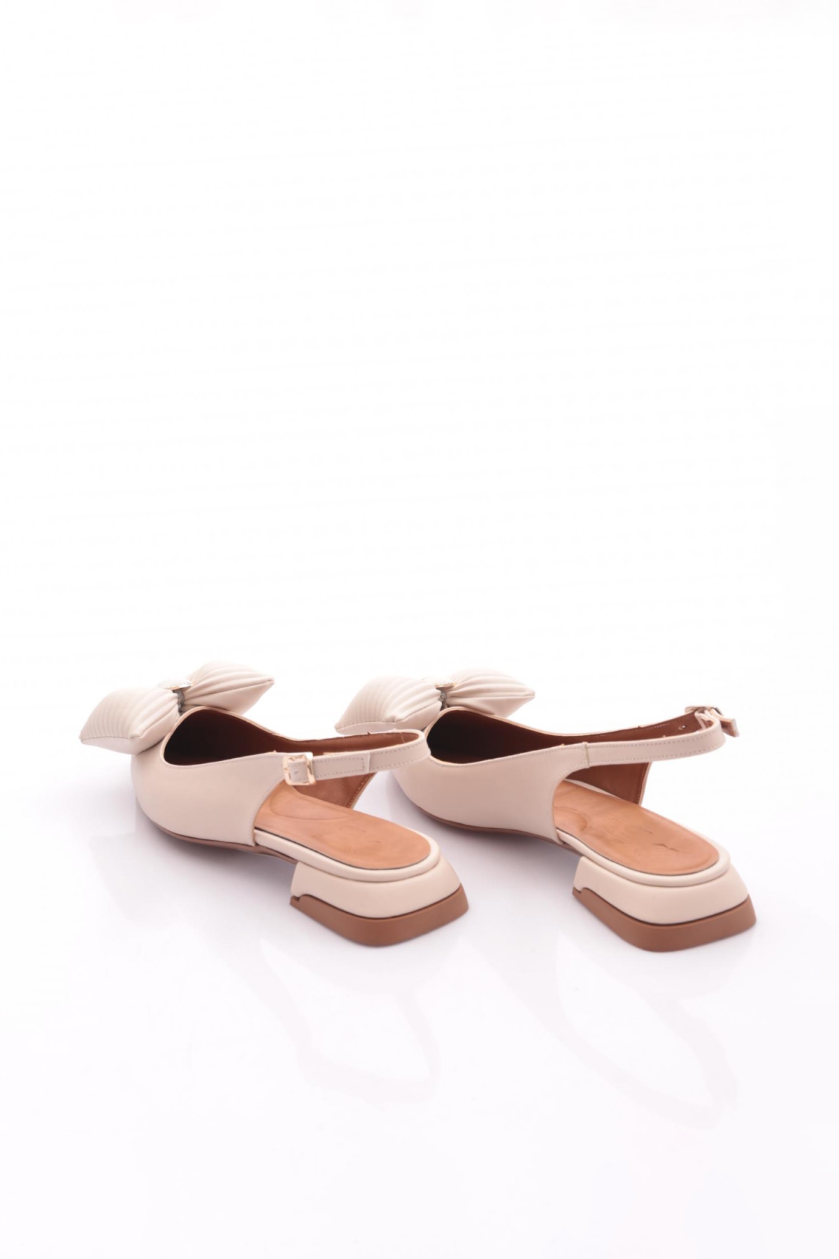 2888-1 Kadin Fiyonk Detayli Babet - Görsel 4