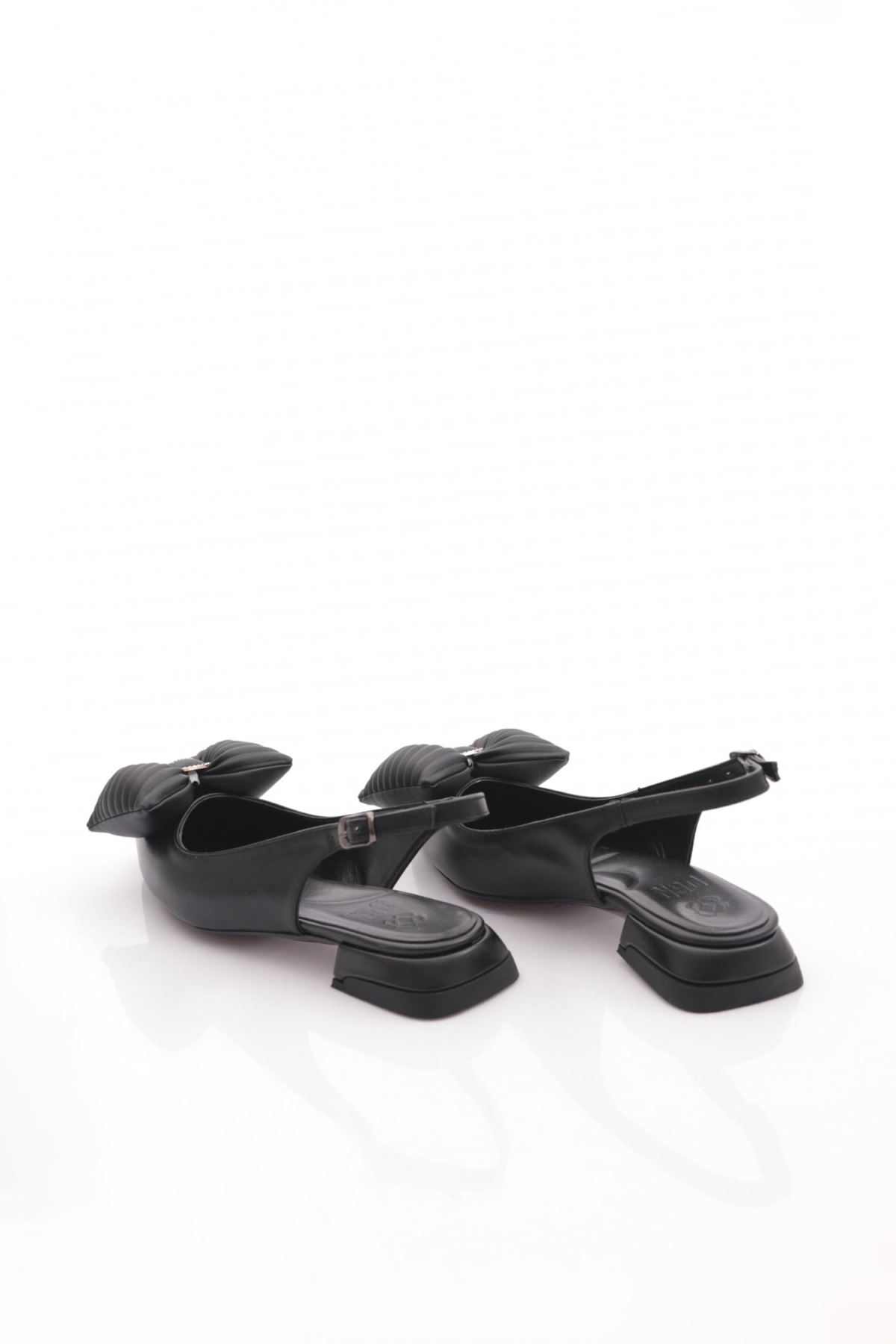 2888-1 Kadin Fiyonk Detayli Babet - Görsel 4