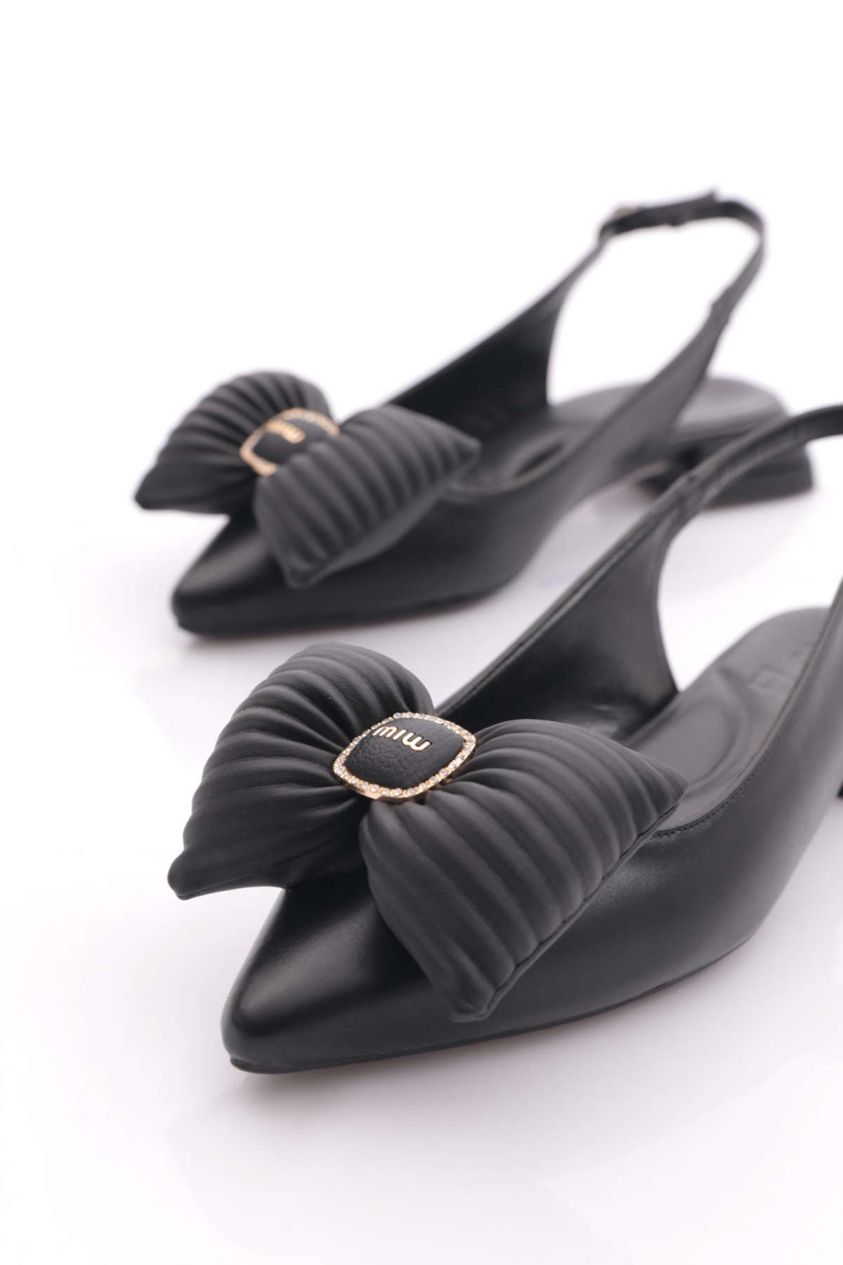 2888-1 Kadin Fiyonk Detayli Babet - Görsel 5