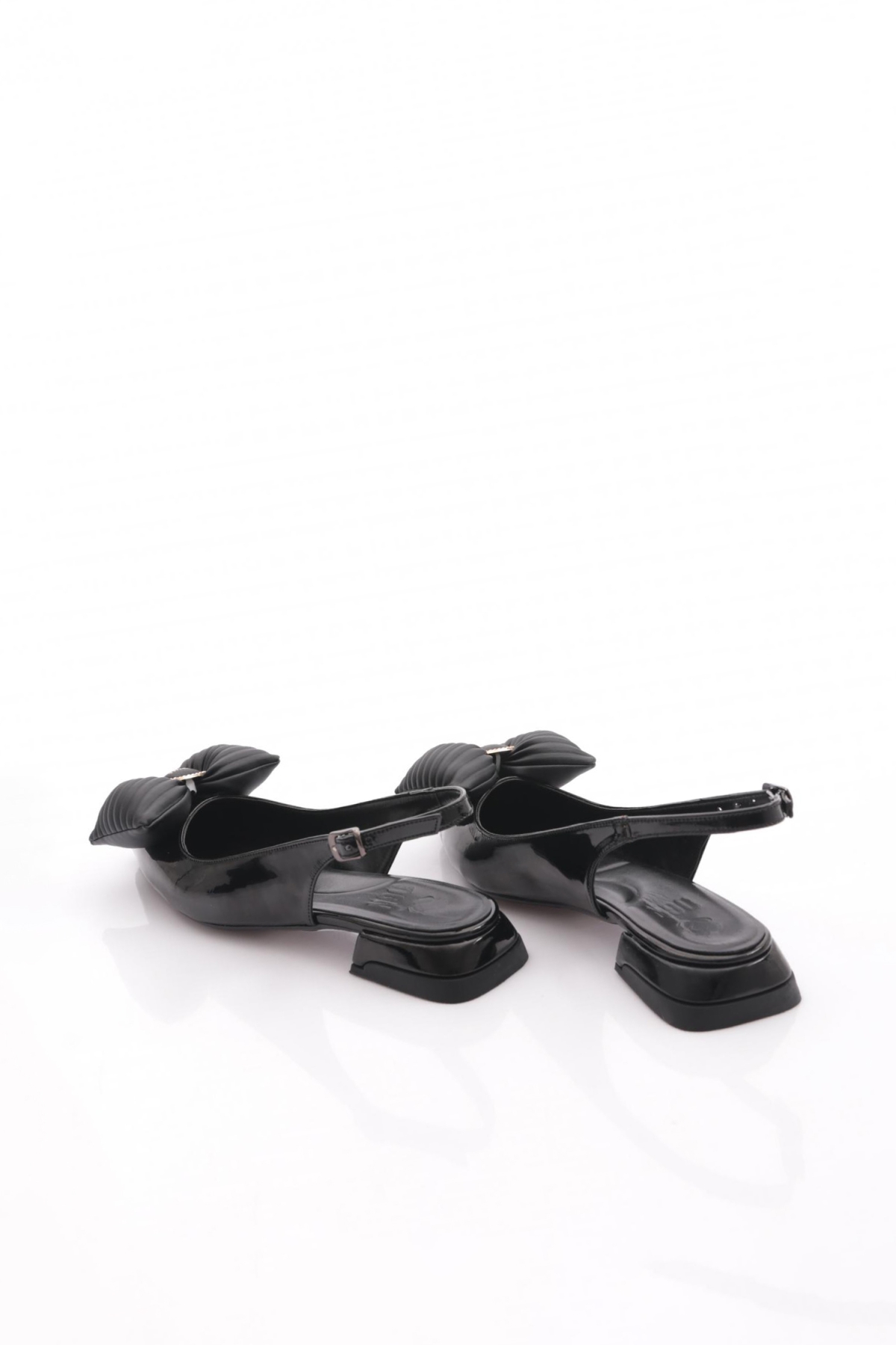 2888-1 Kadin Fiyonk Detayli Babet - Görsel 4