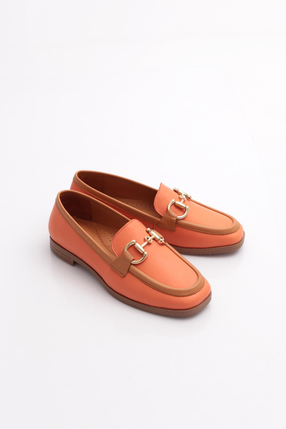 07-1 Kadin Aksesuarli Loafer Ayakkabi - Görsel 3