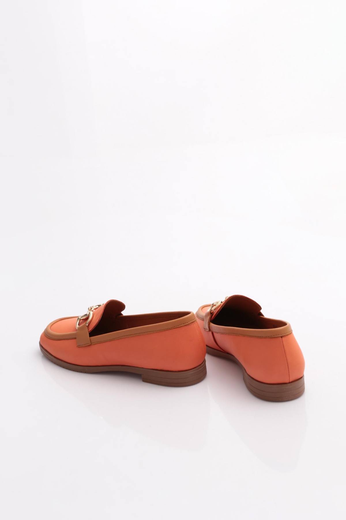 07-1 Kadin Aksesuarli Loafer Ayakkabi - Görsel 4