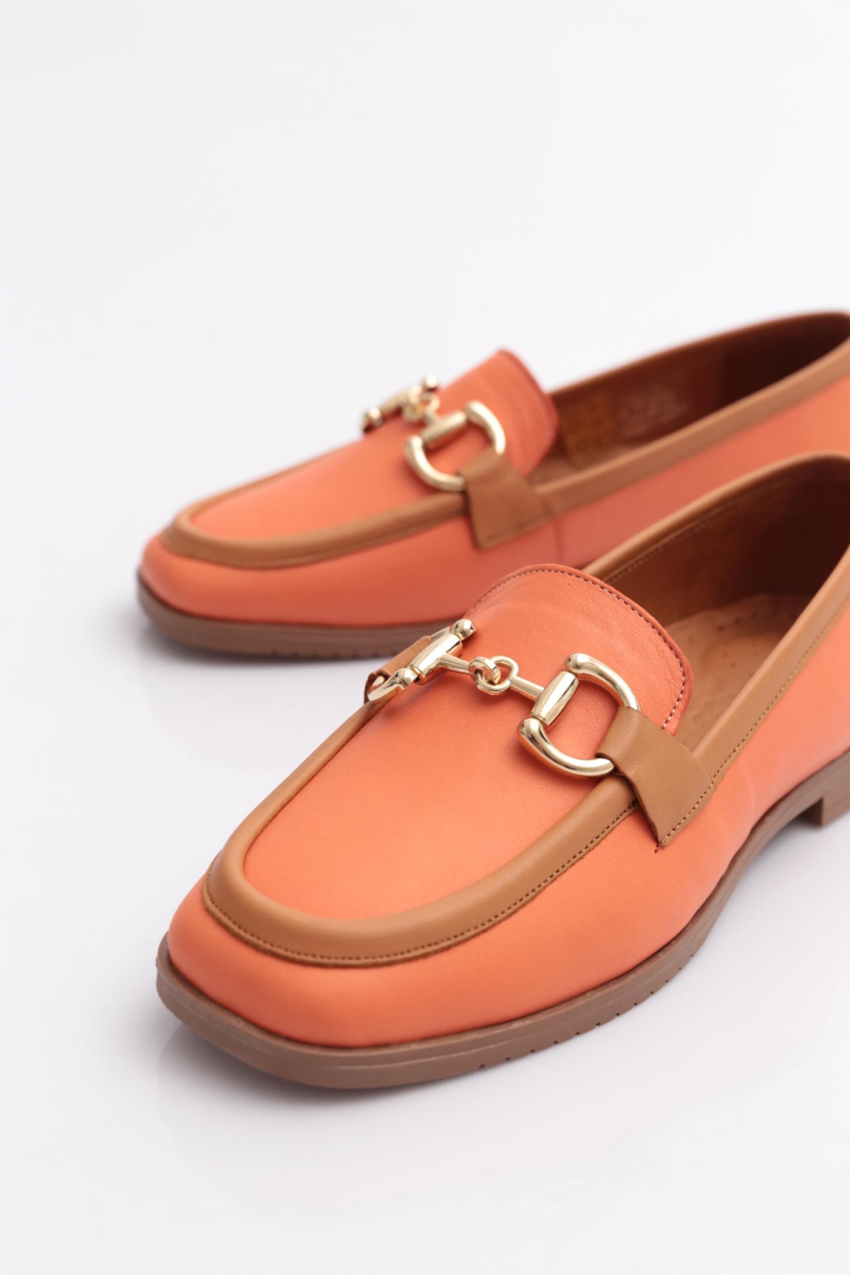 07-1 Kadin Aksesuarli Loafer Ayakkabi - Görsel 5