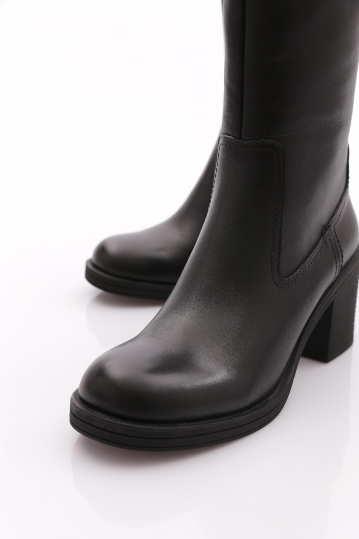 Dgn Dgn Siyah 47003 Kadin Topuklu Bot | Flo Siyah - 5. görsel