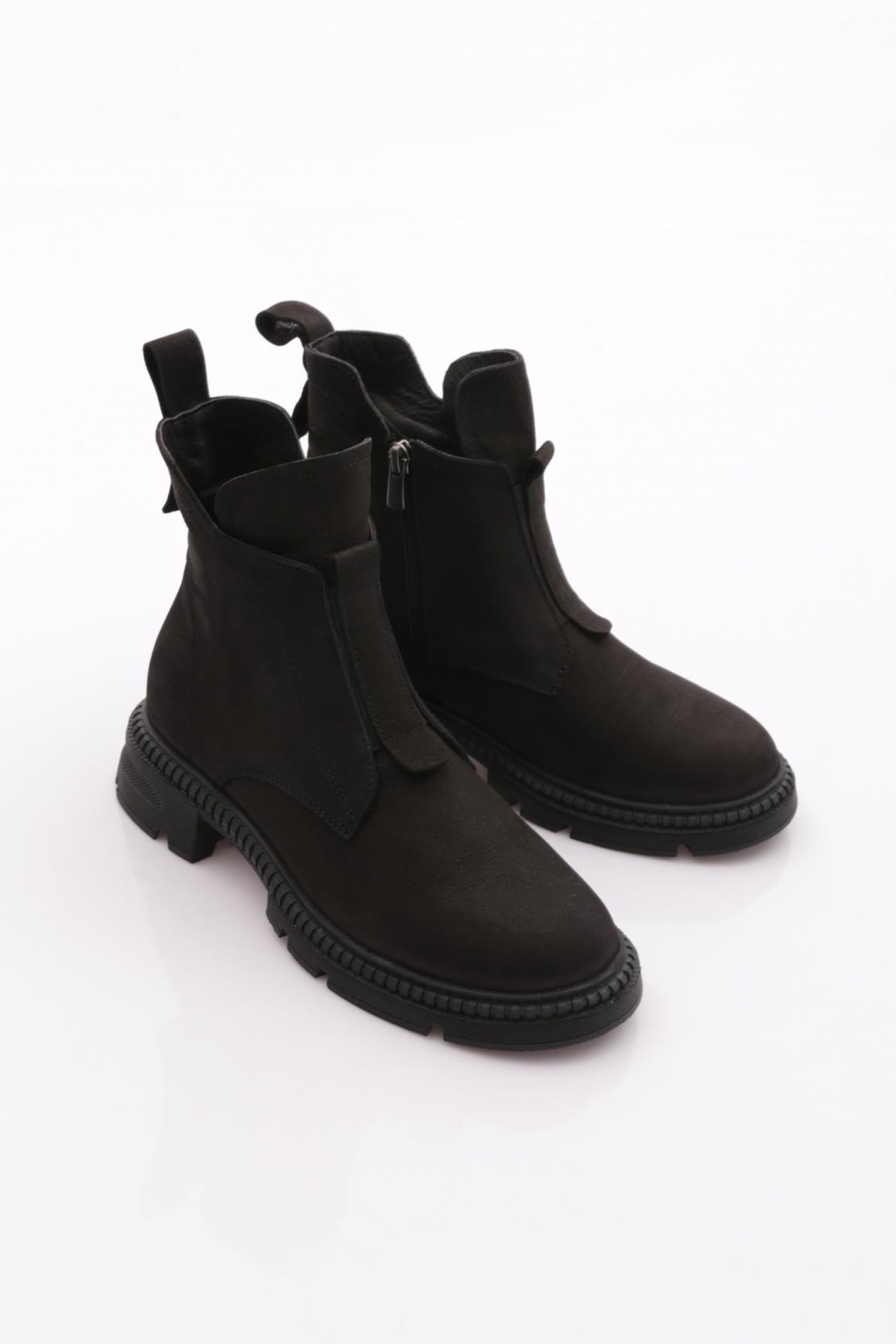 Dgn Dgn Siyah 25004 Kadin Bot Flo'da! Siyah - 3. görsel