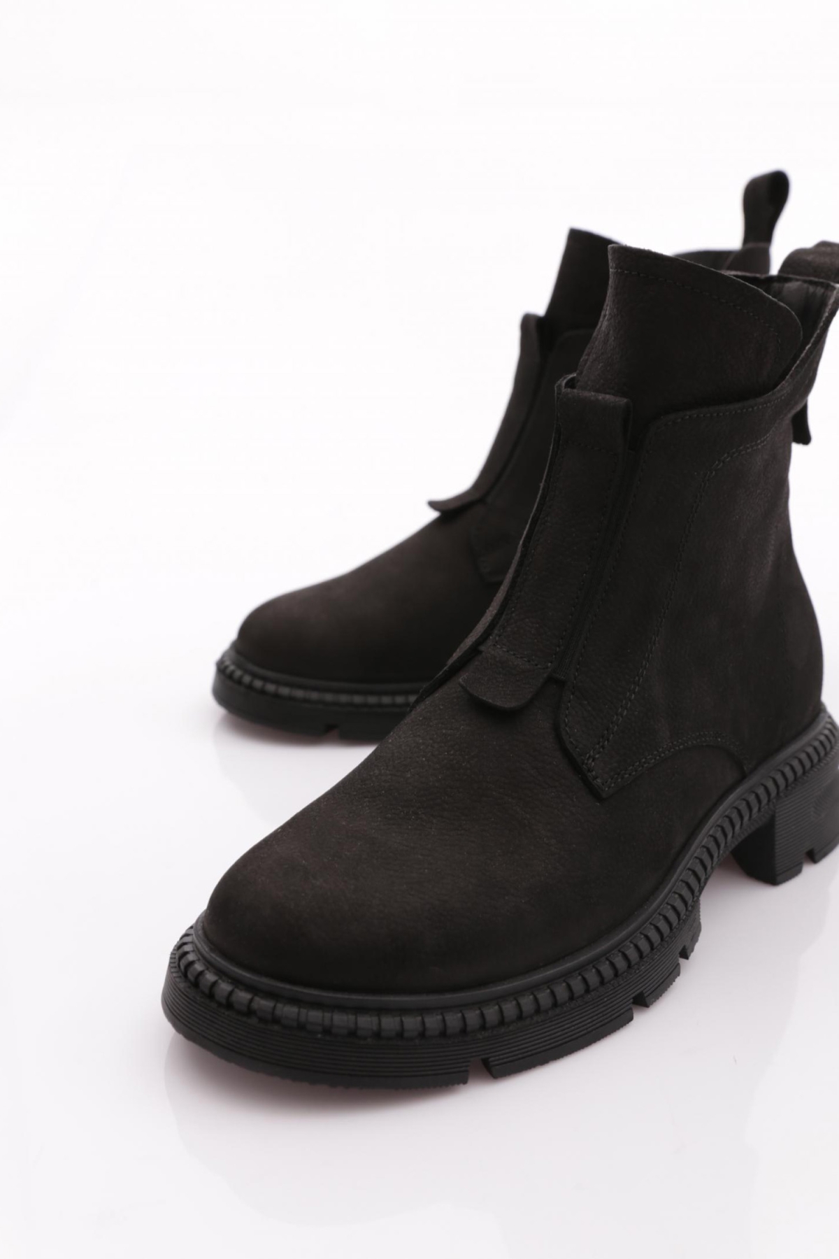Dgn Dgn Siyah 25004 Kadin Bot Flo'da! Siyah - 5. görsel