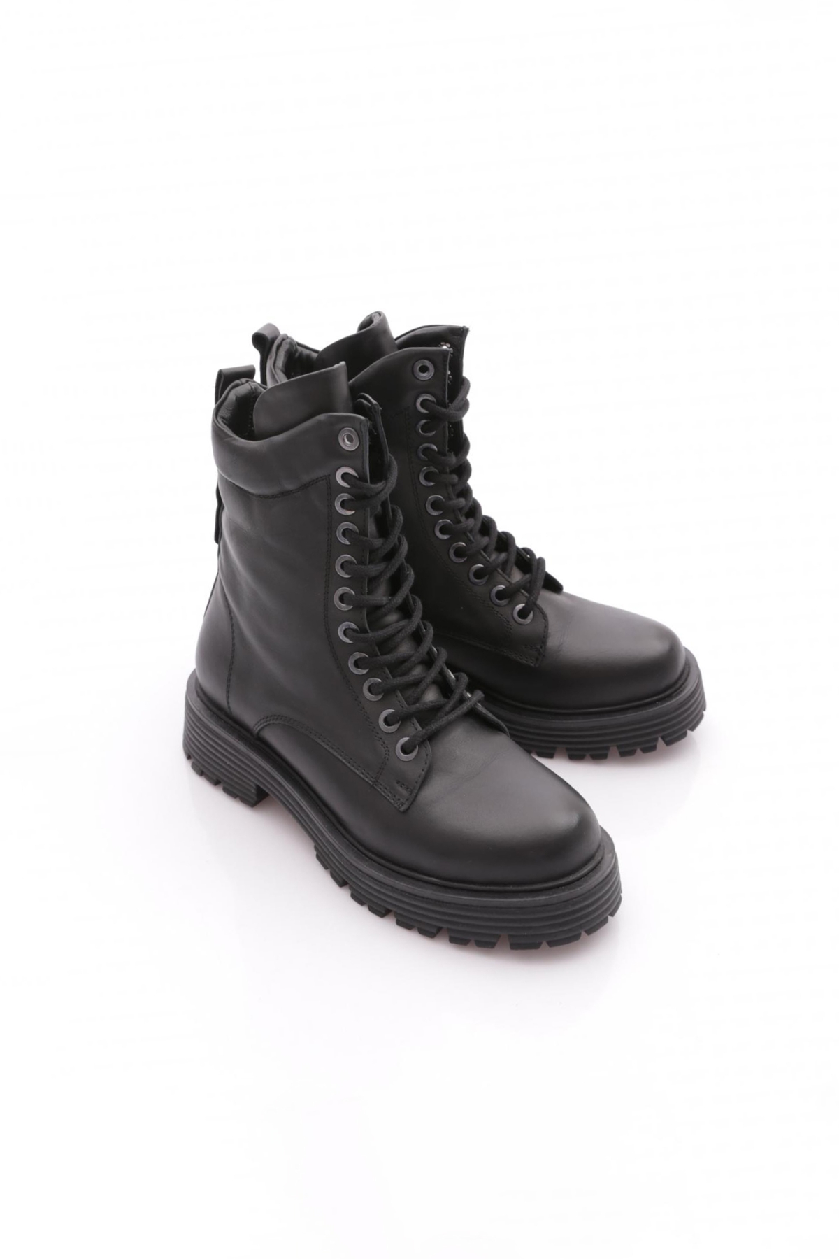 22564-22K Kadin Kalin Taban Bağcikli Bot - Görsel 3